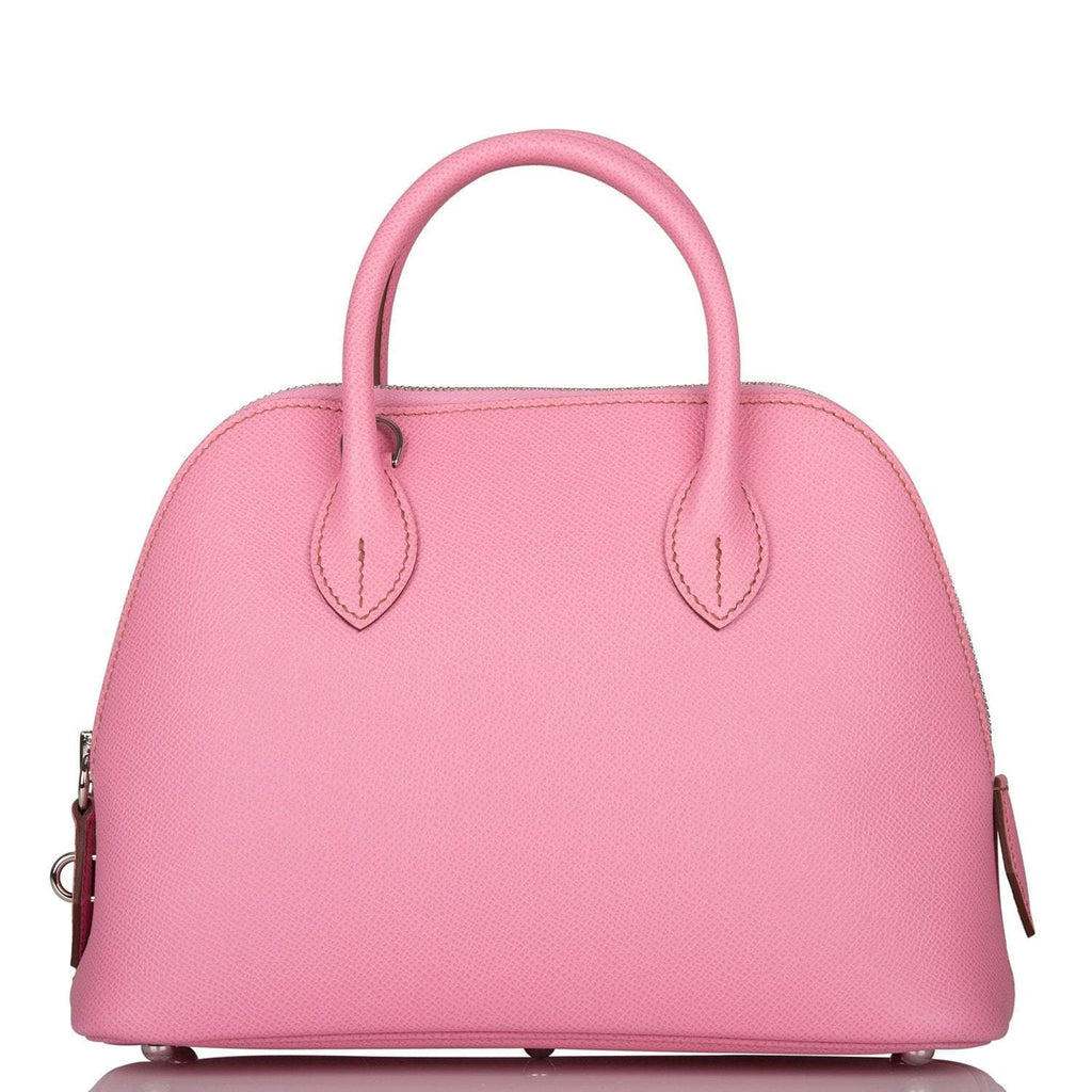 Hermes 1923 Bolide 25 Bubblegum 5P Epsom Palladium Hardware - Exclusu