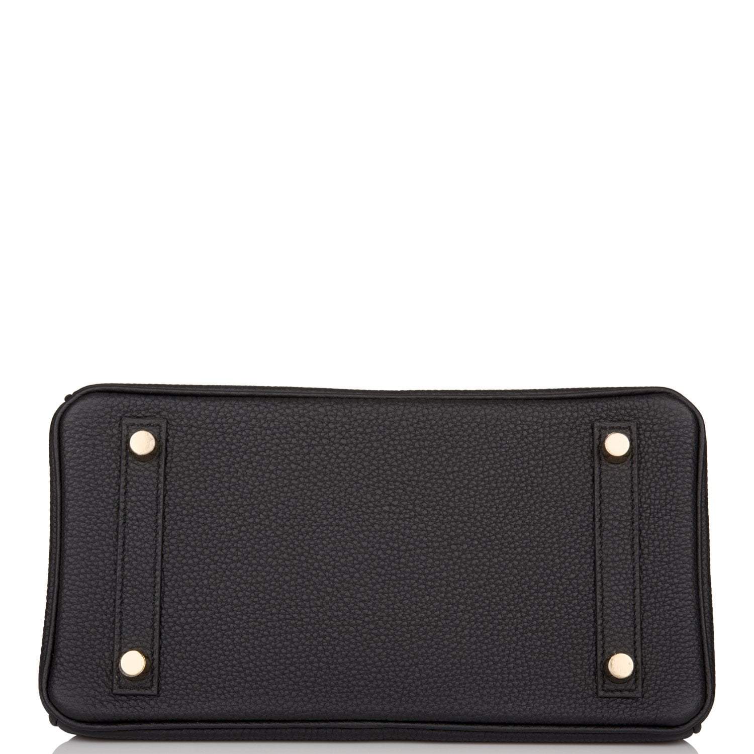 Hermes Birkin 25 Black Togo Gold Hardware - Exclusu