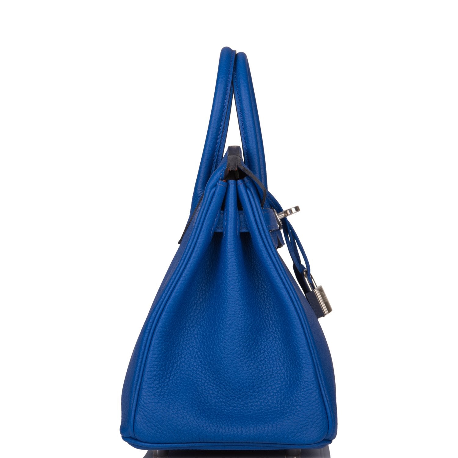 Hermes Birkin 25 Blue Royal Verso Togo Palladium Hardware - Exclusu