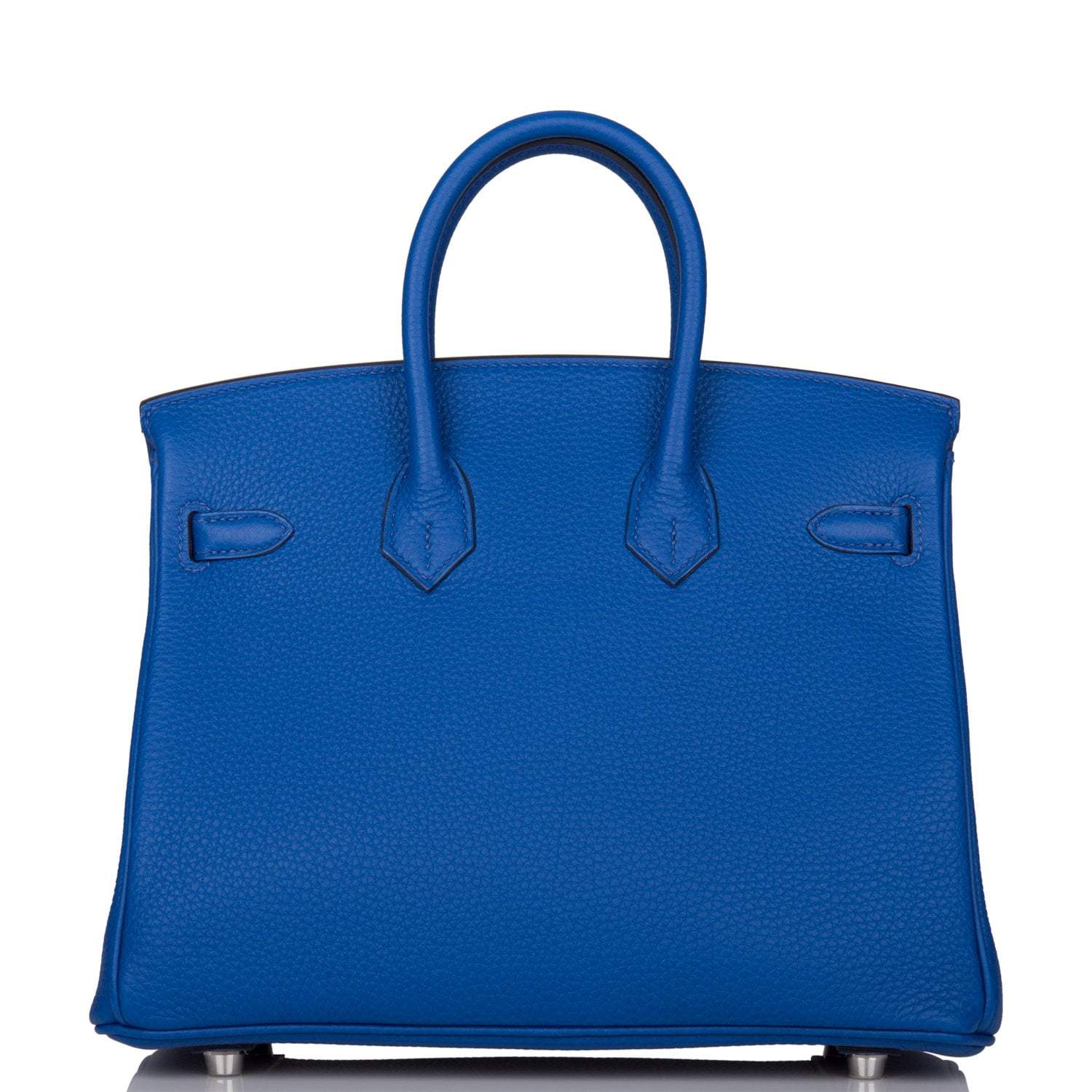 Hermes Birkin 25 Blue Royal Verso Togo Palladium Hardware - Exclusu