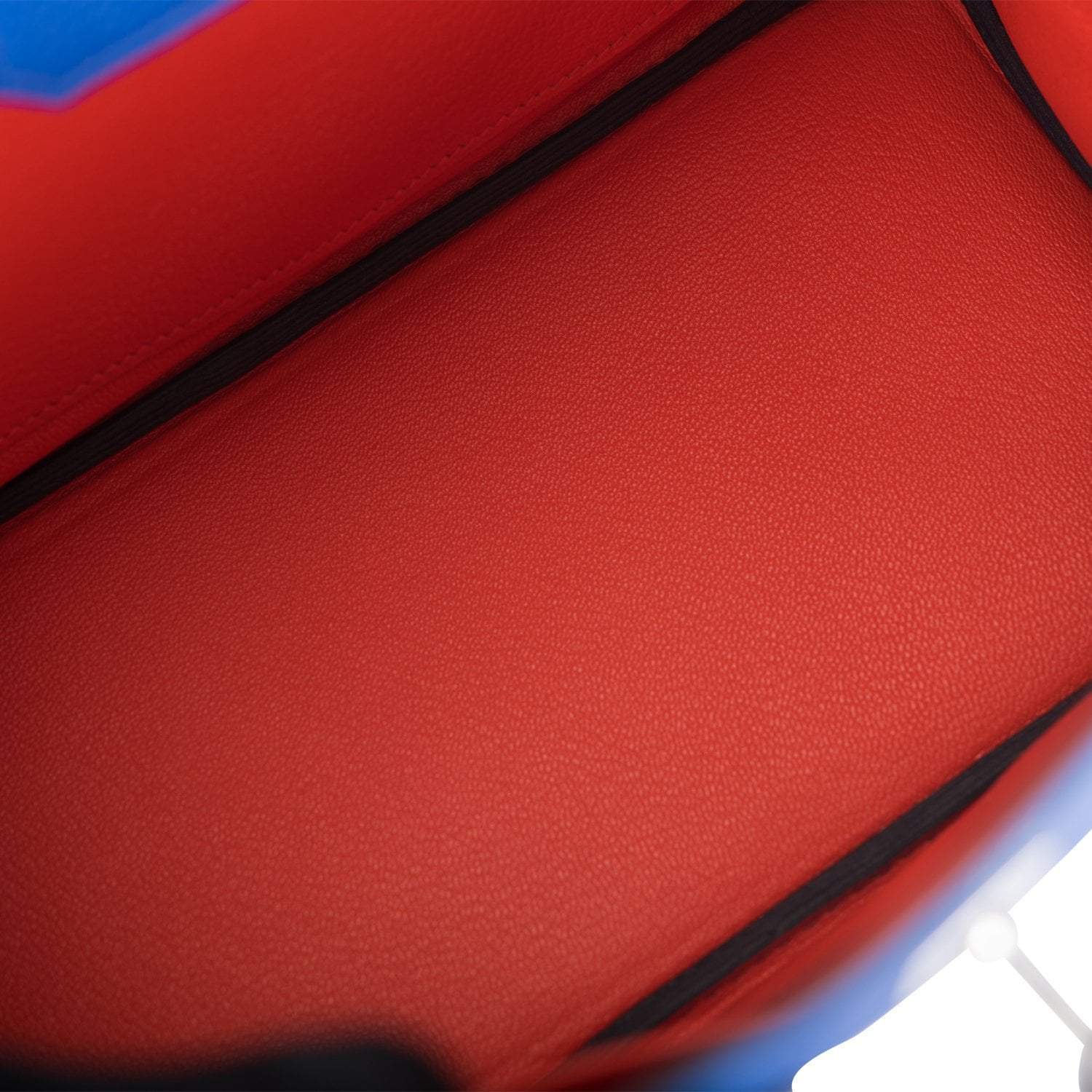 Hermes Birkin 25 Blue Royal Verso Togo Palladium Hardware - Exclusu