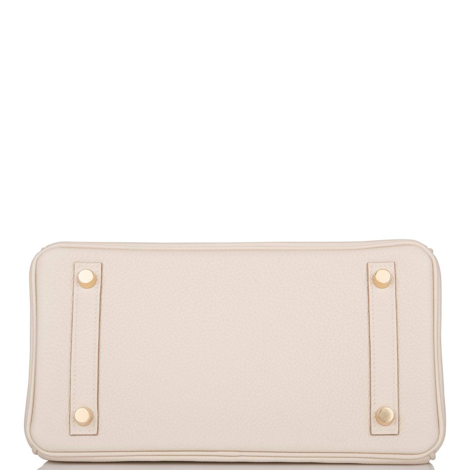 Hermes Birkin 25 Craie Togo Gold Hardware - Exclusu