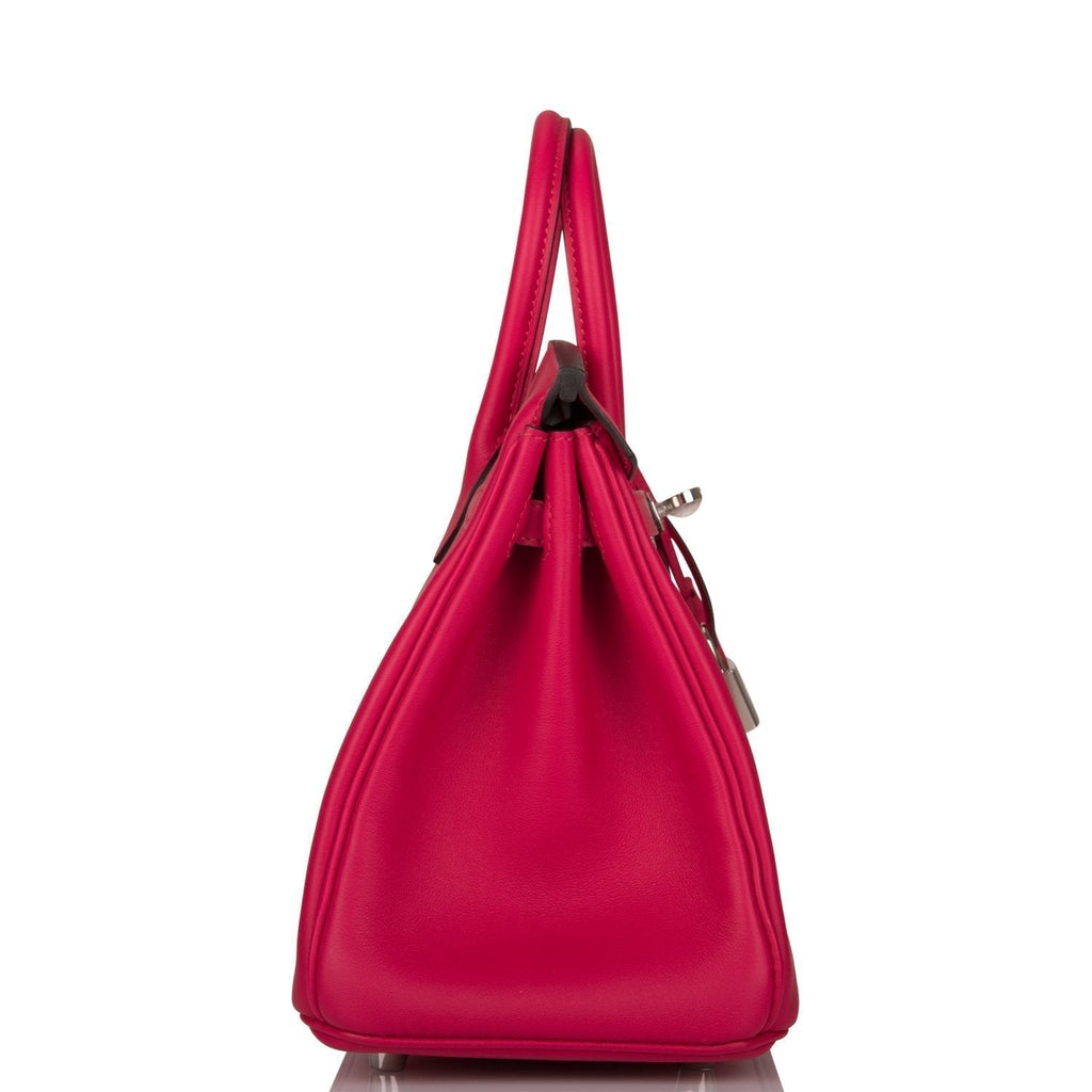 Hermes Birkin 25 Framboise Swift Palladium Hardware - Exclusu