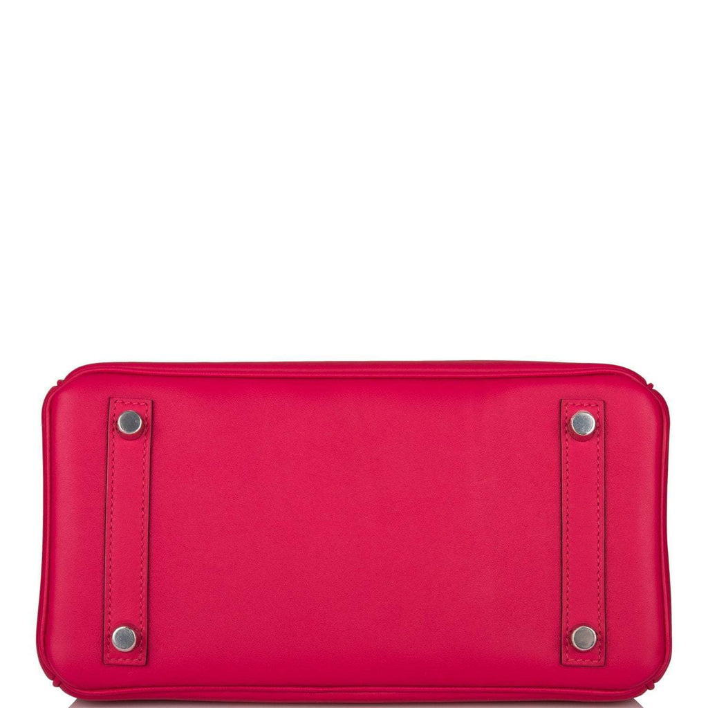 Hermes Birkin 25 Framboise Swift Palladium Hardware - Exclusu