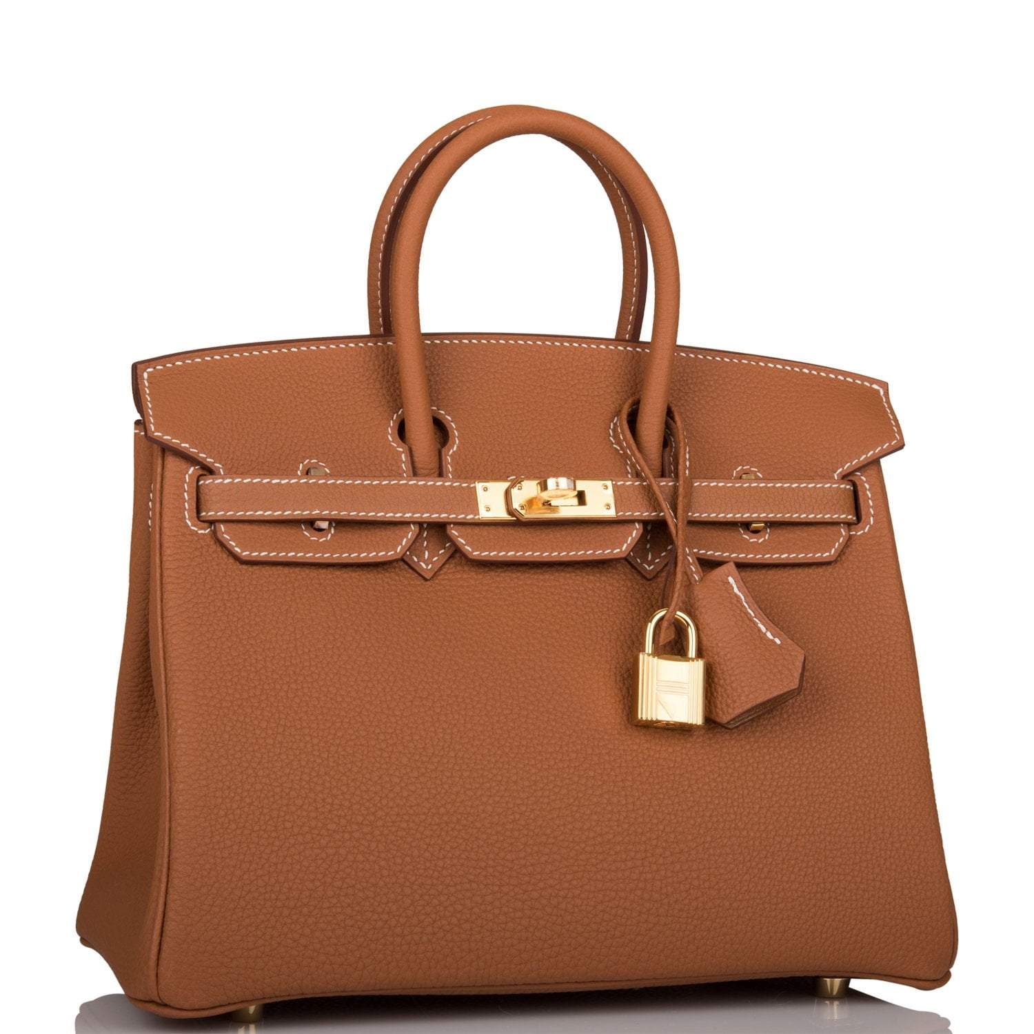 Hermes Birkin 25 Gold Togo Gold Hardware - Exclusu