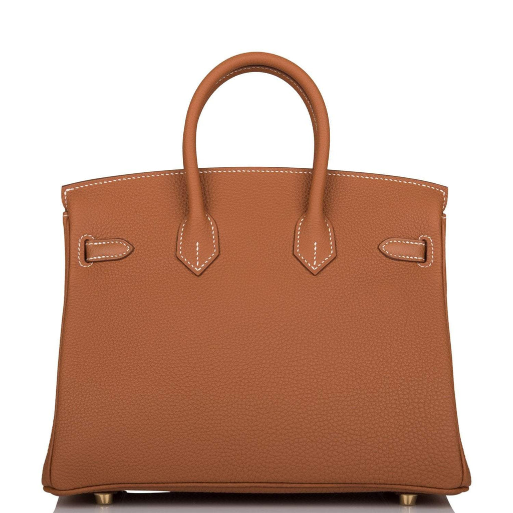 Hermes Birkin 25 Gold Togo Gold Hardware - Exclusu