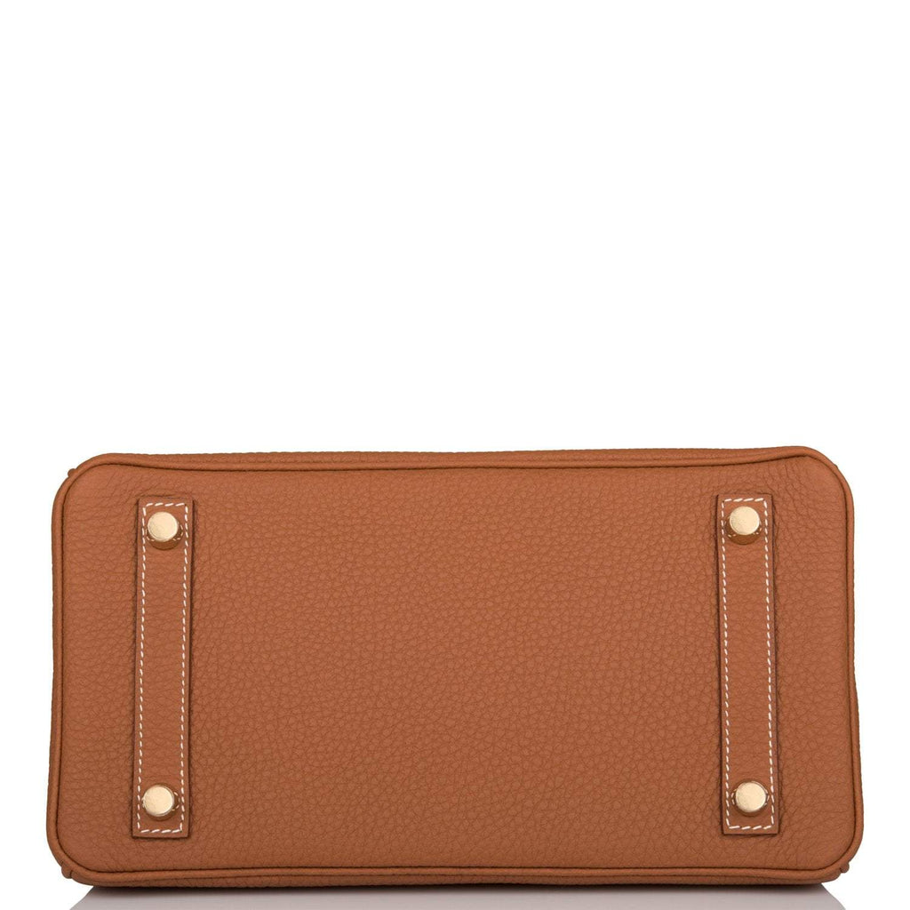 Hermes Birkin 25 Gold Togo Gold Hardware - Exclusu