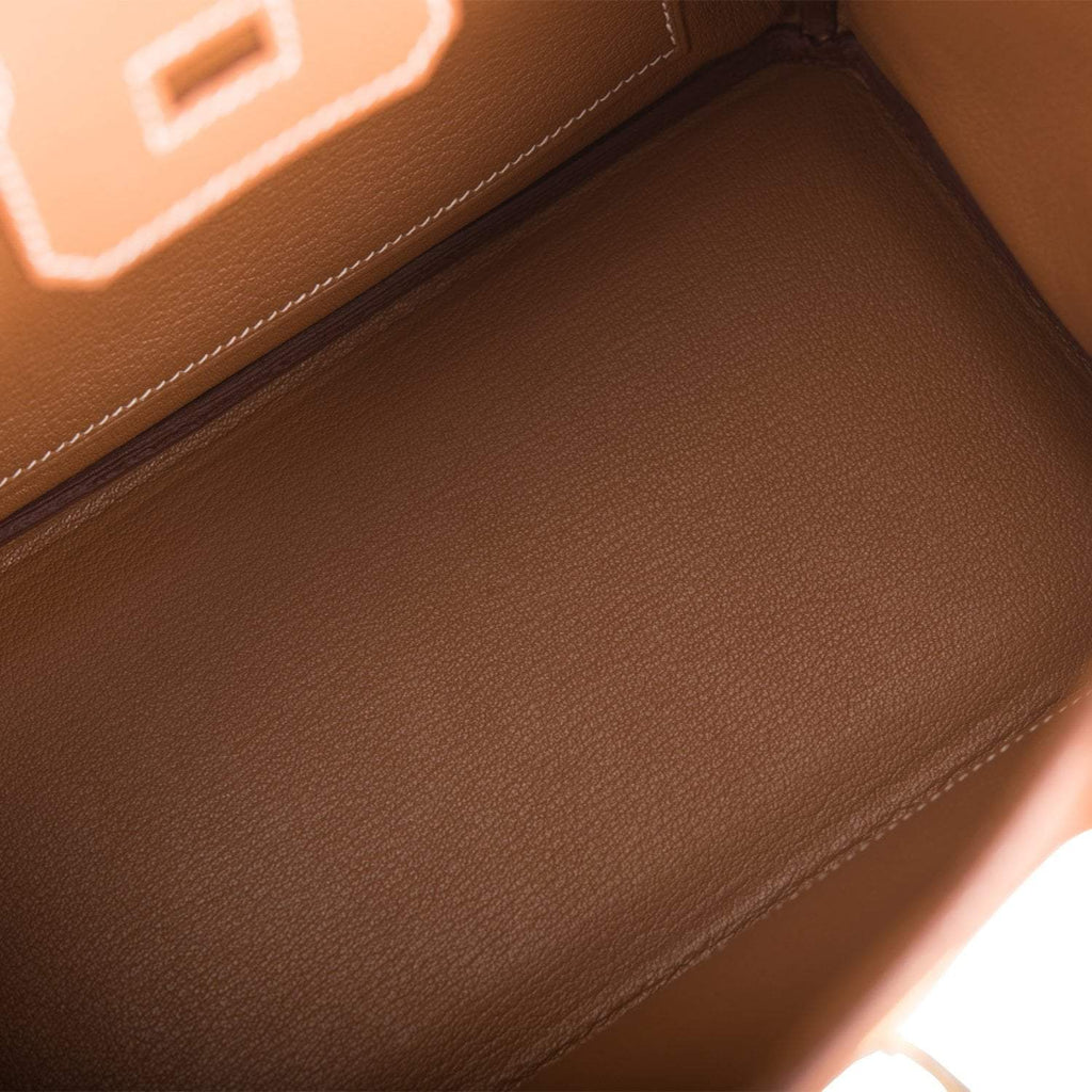 Hermes Birkin 25 Gold Togo Gold Hardware - Exclusu