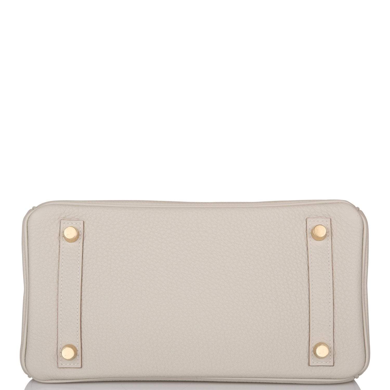 Hermes Birkin 25 Gris Perle Togo Gold Hardware - Exclusu