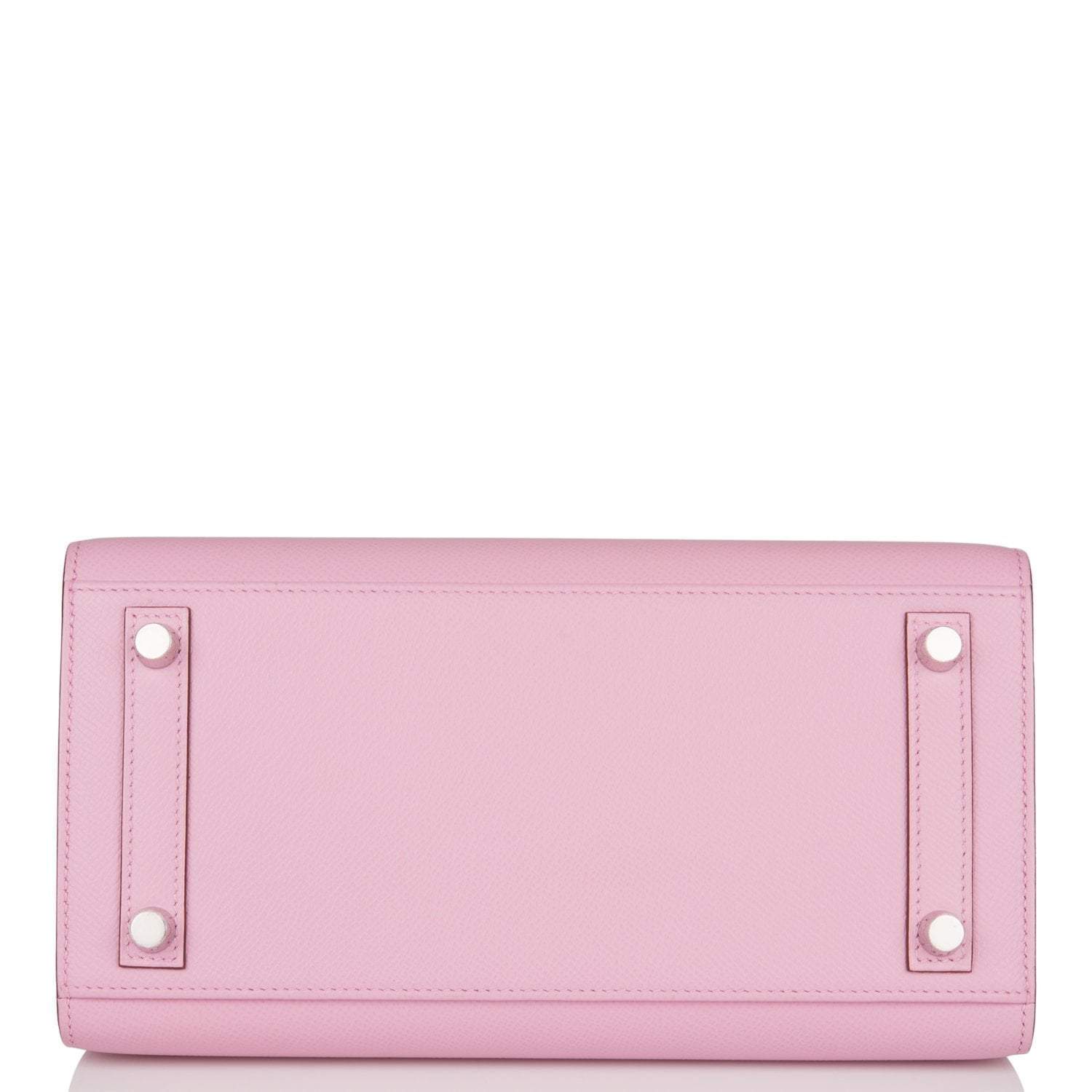 Hermes Birkin 25 Mauve Sylvestre Sellier Veau Madame Palladium Hardware - Exclusu