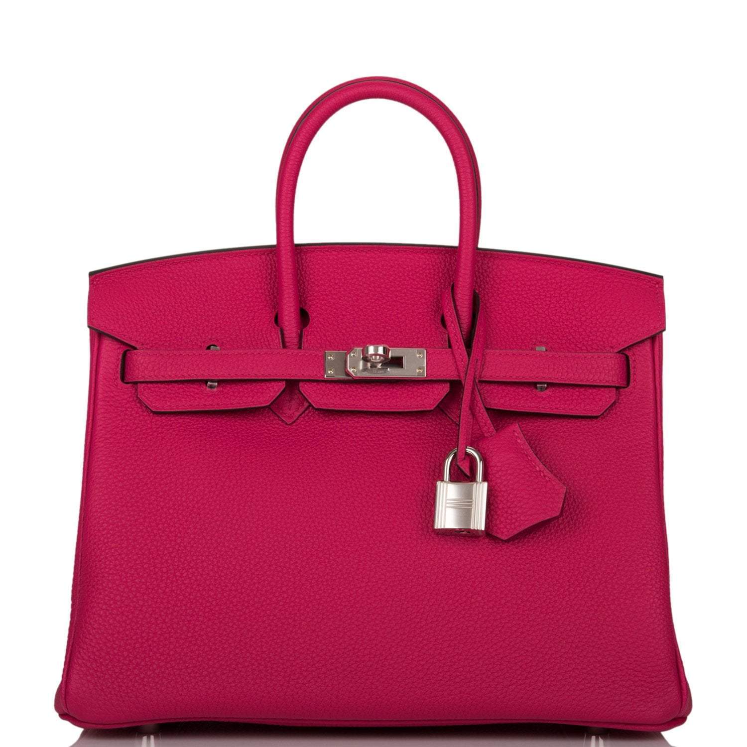 Hermes Birkin 25 Rose Mexico Togo Palladium Hardware - Exclusu