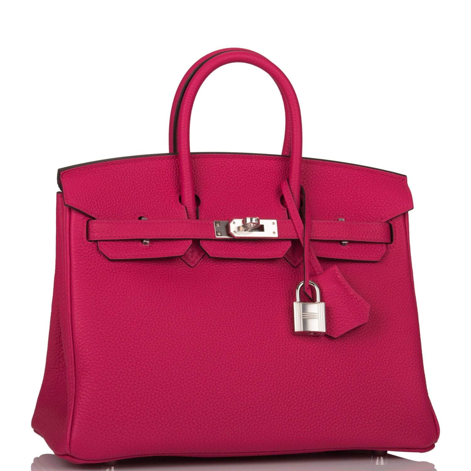 Hermes Birkin 25 Rose Mexico Togo Palladium Hardware - Exclusu