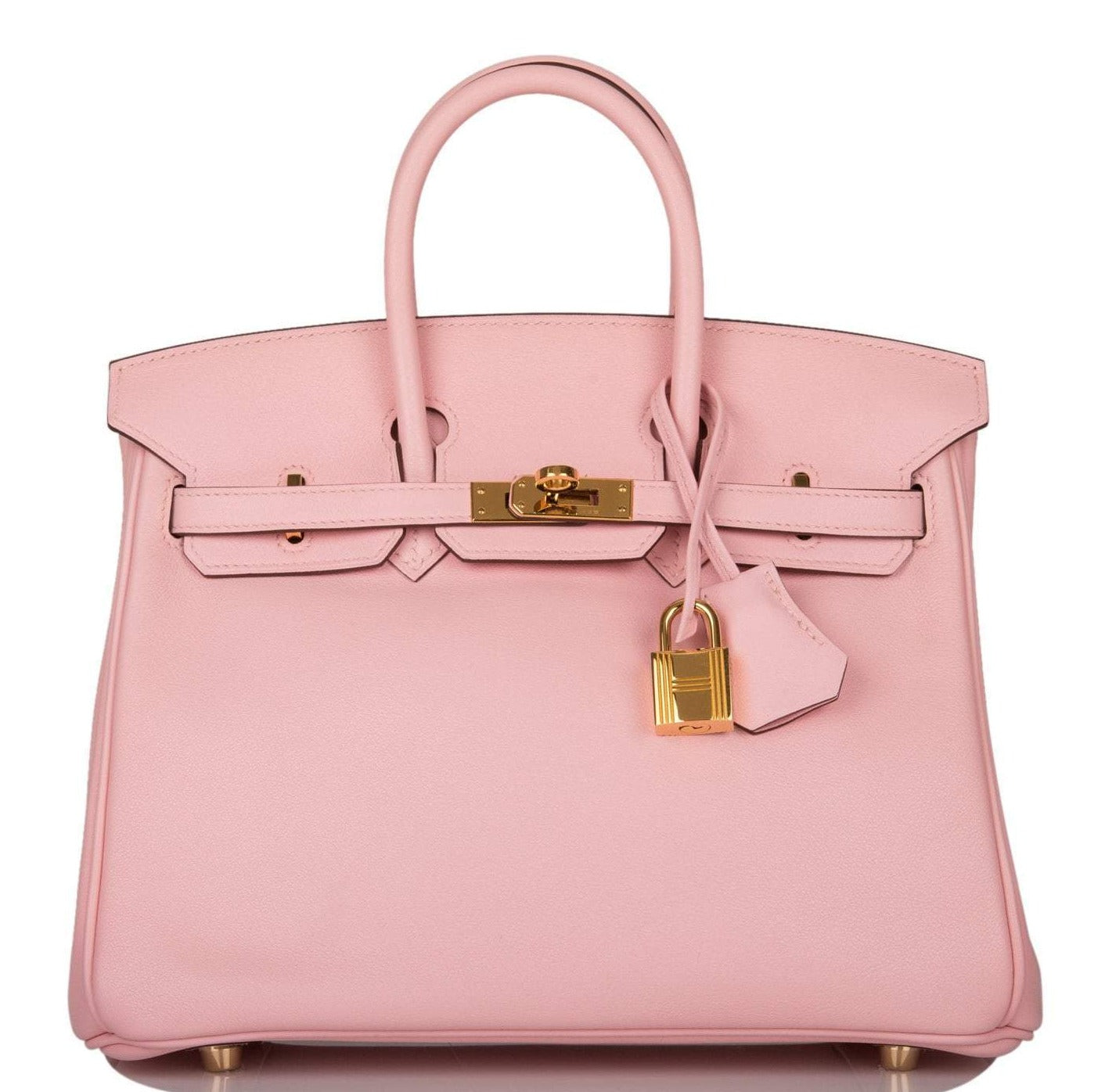 Hermes Birkin 25 Rose Sakura Swift Gold Hardware - Exclusu