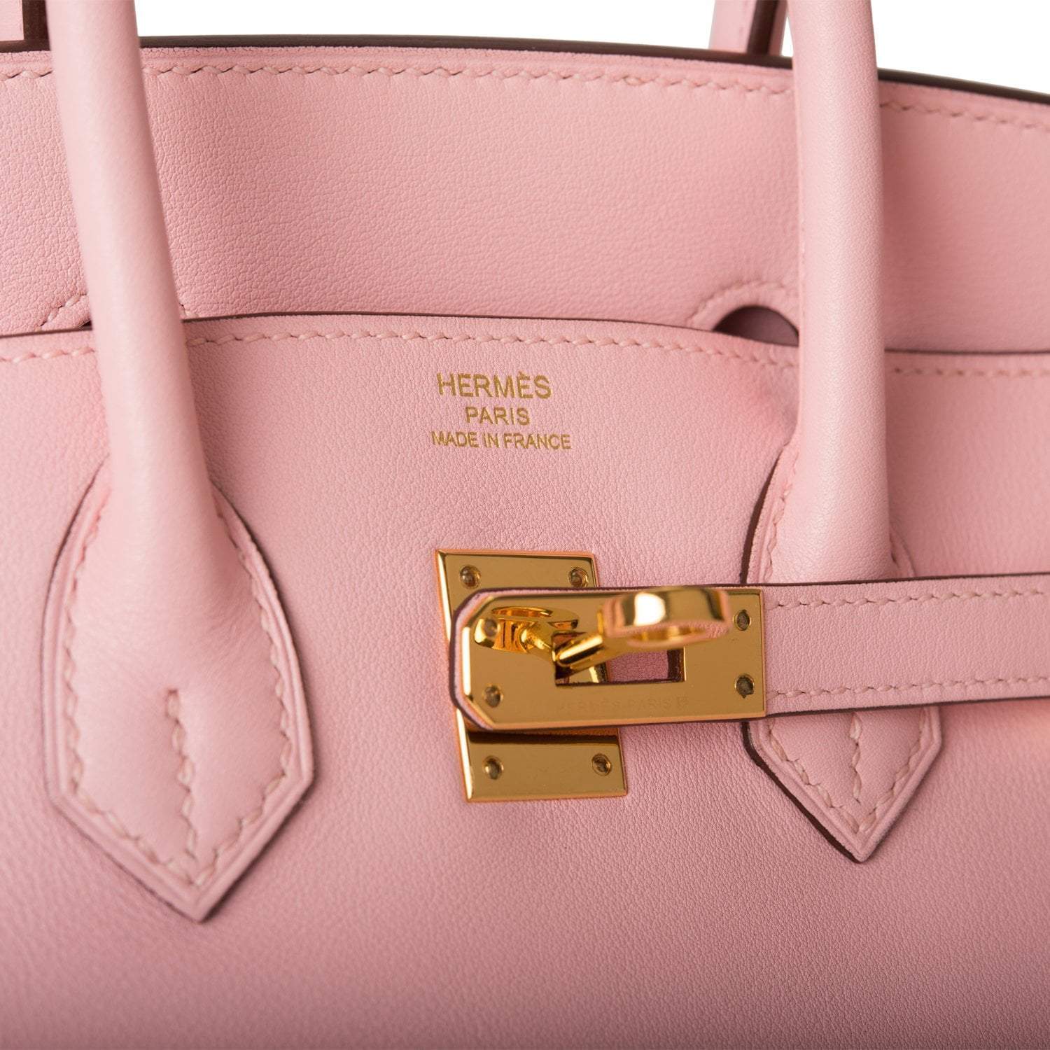 Hermes Birkin 25 Rose Sakura Swift Gold Hardware - Exclusu