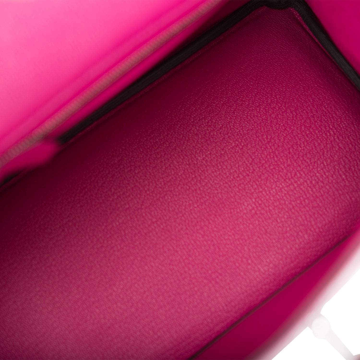 Hermes Birkin 25 Rose Scheherazade Matte Alligator Palladium Hardware - Exclusu