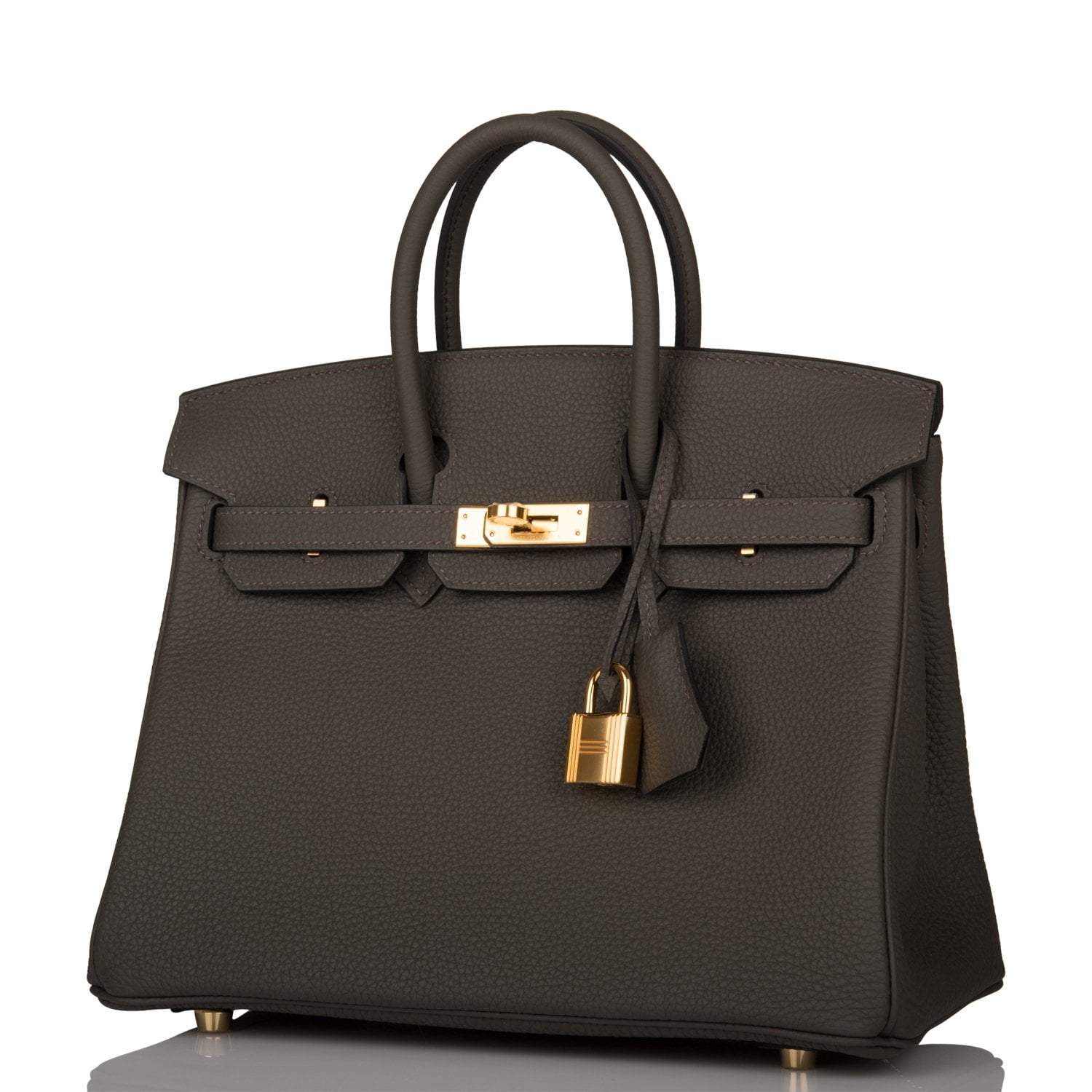 Hermes Birkin 25 Vert de Gris Togo Gold Hardware - Exclusu