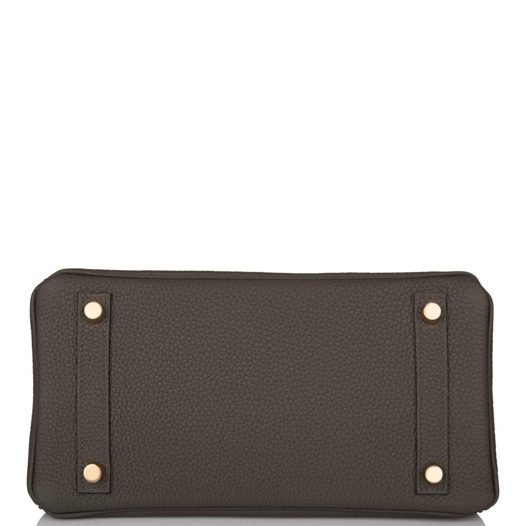 Hermes Birkin 25 Vert de Gris Togo Gold Hardware - Exclusu