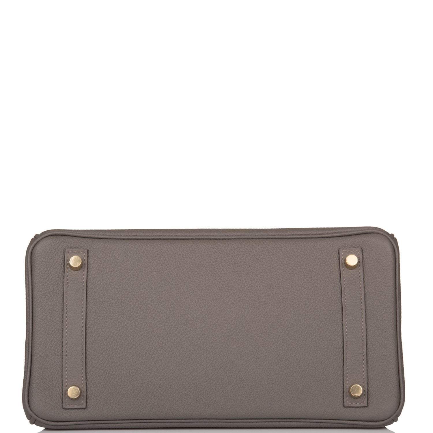 Hermes Birkin 30 Etain Togo Gold Hardware - Exclusu