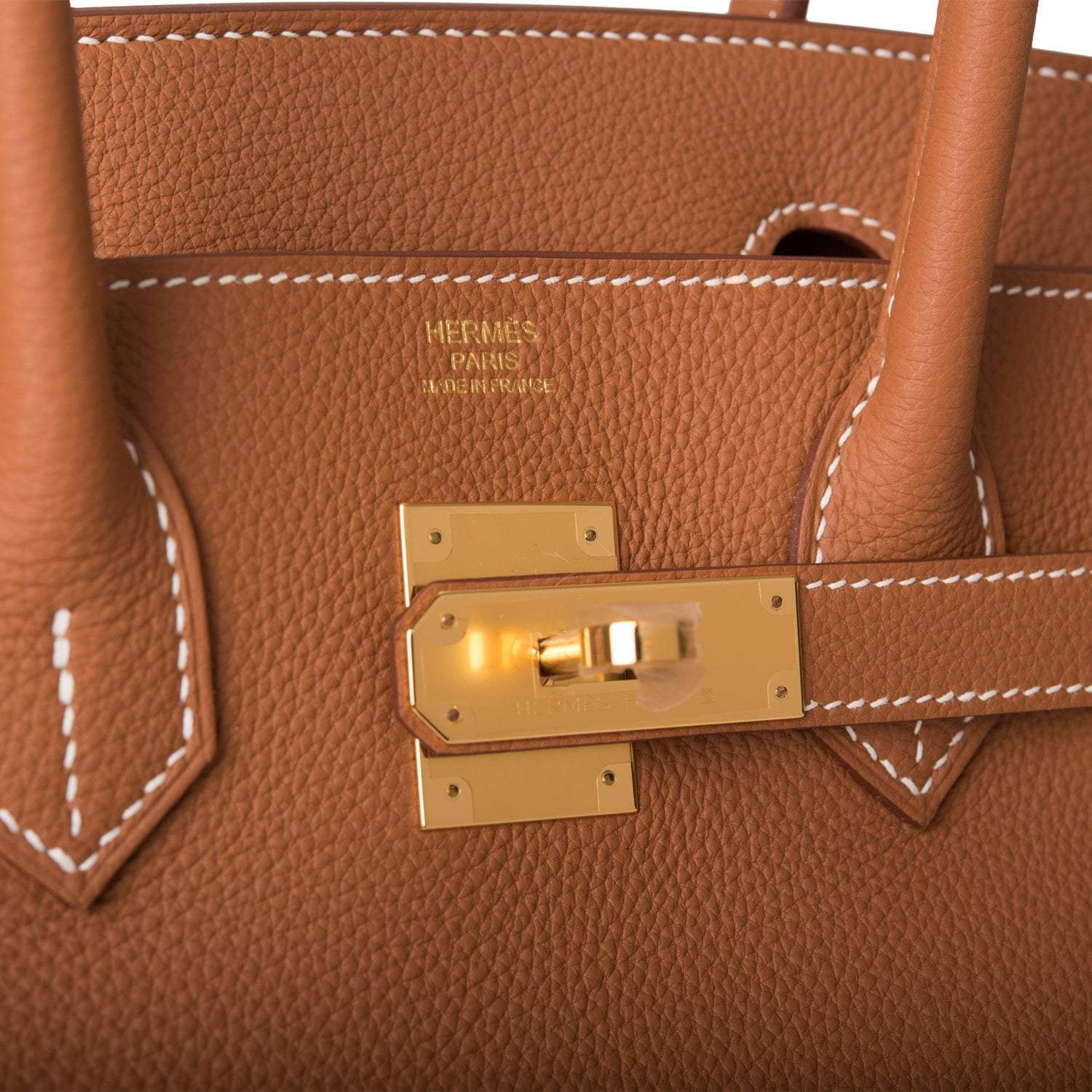 Hermes Birkin 30 Gold Togo Gold Hardware - Exclusu