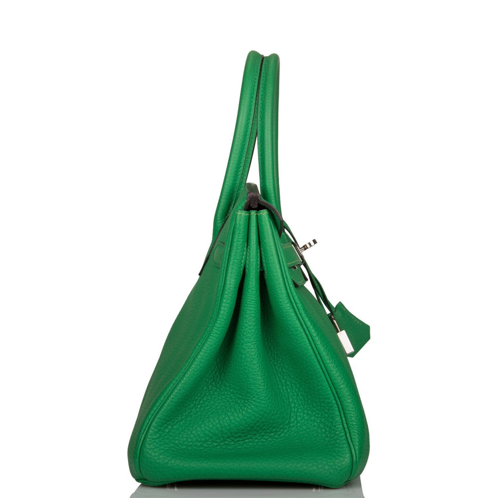 Hermes Birkin 30cm Bambou Togo Palladium Hardware - Exclusu