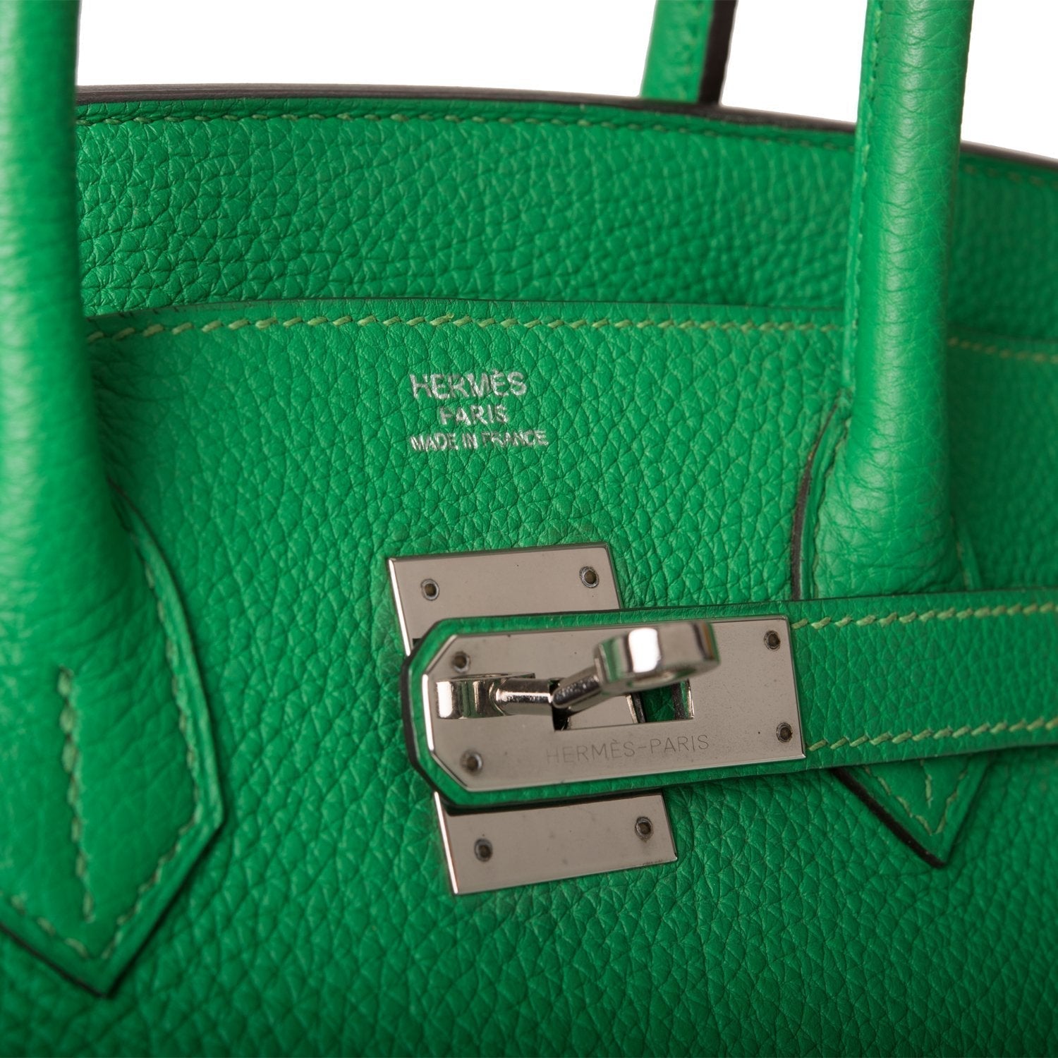 Hermes Birkin 30cm Bambou Togo Palladium Hardware - Exclusu