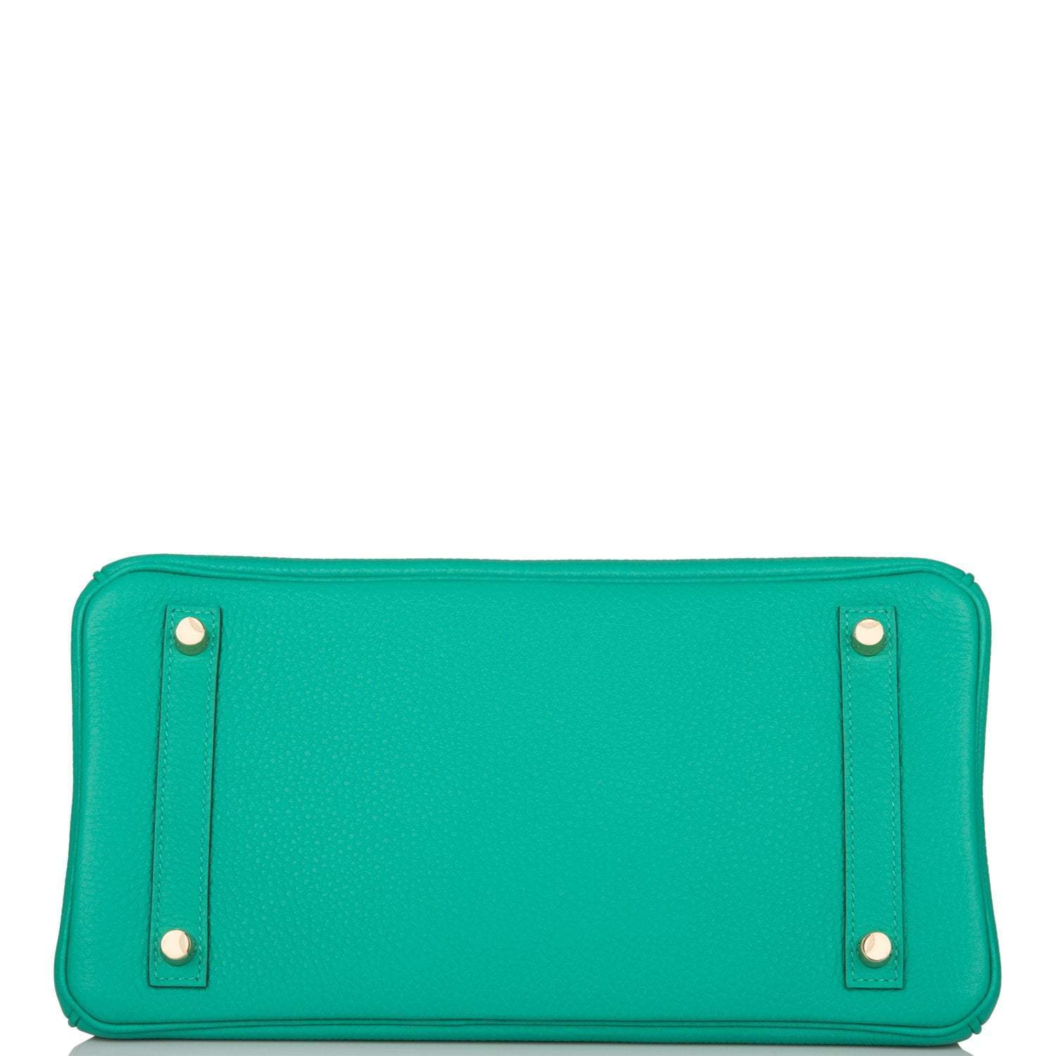 Hermes Birkin 30cm Menthe Togo Gold Hardware - Exclusu