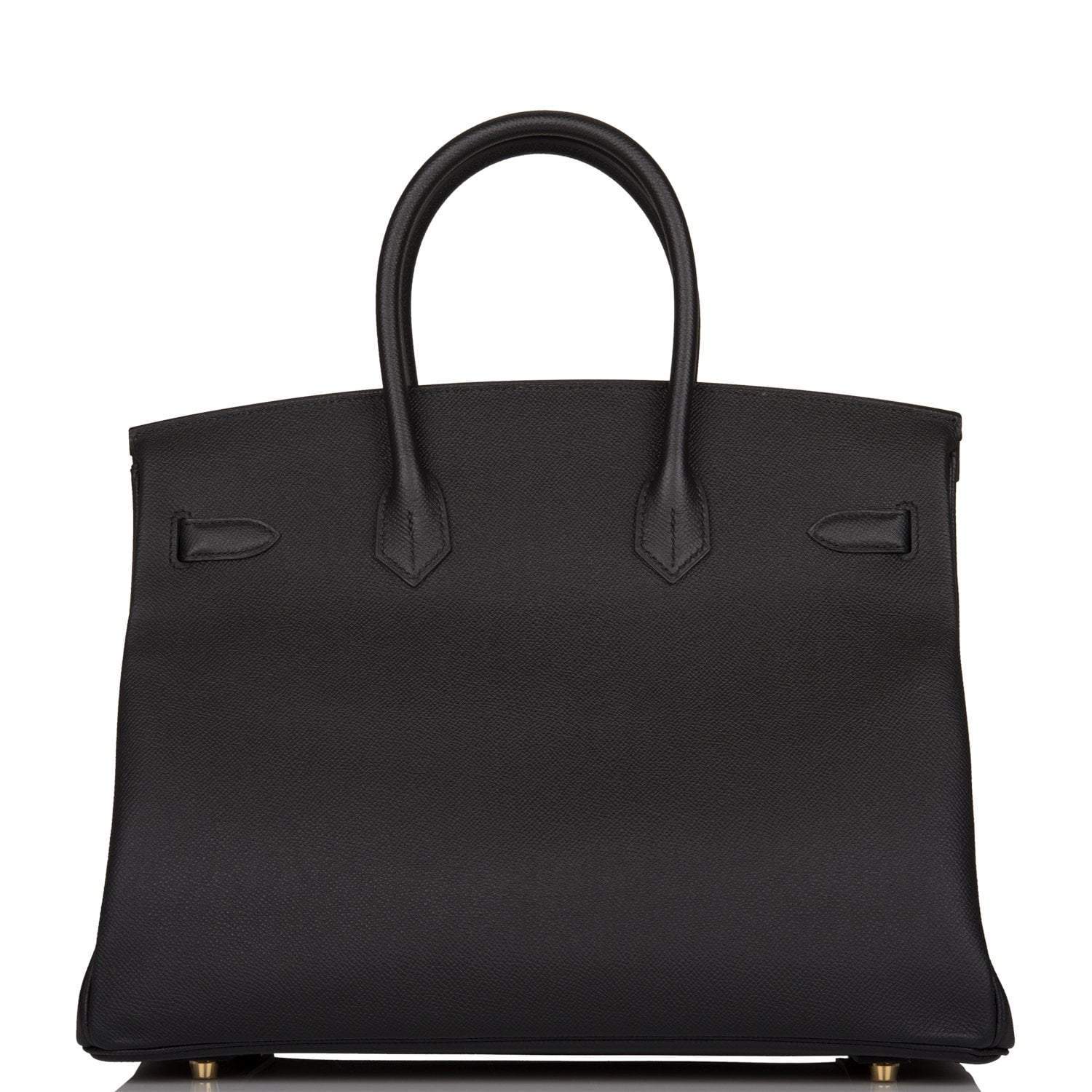 Hermes Birkin 35 Black Epsom Gold Hardware - Exclusu