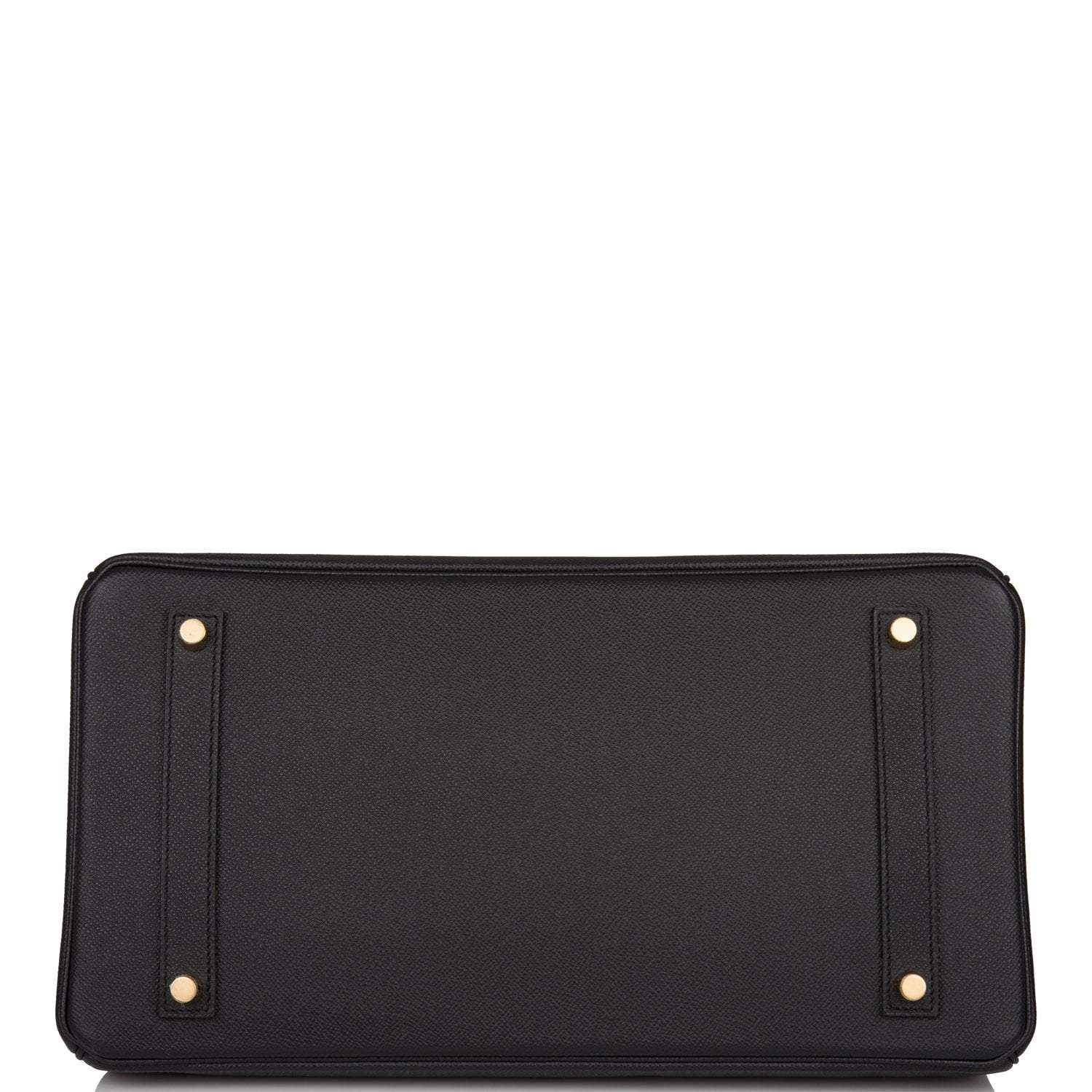 Hermes Birkin 35 Black Epsom Gold Hardware - Exclusu