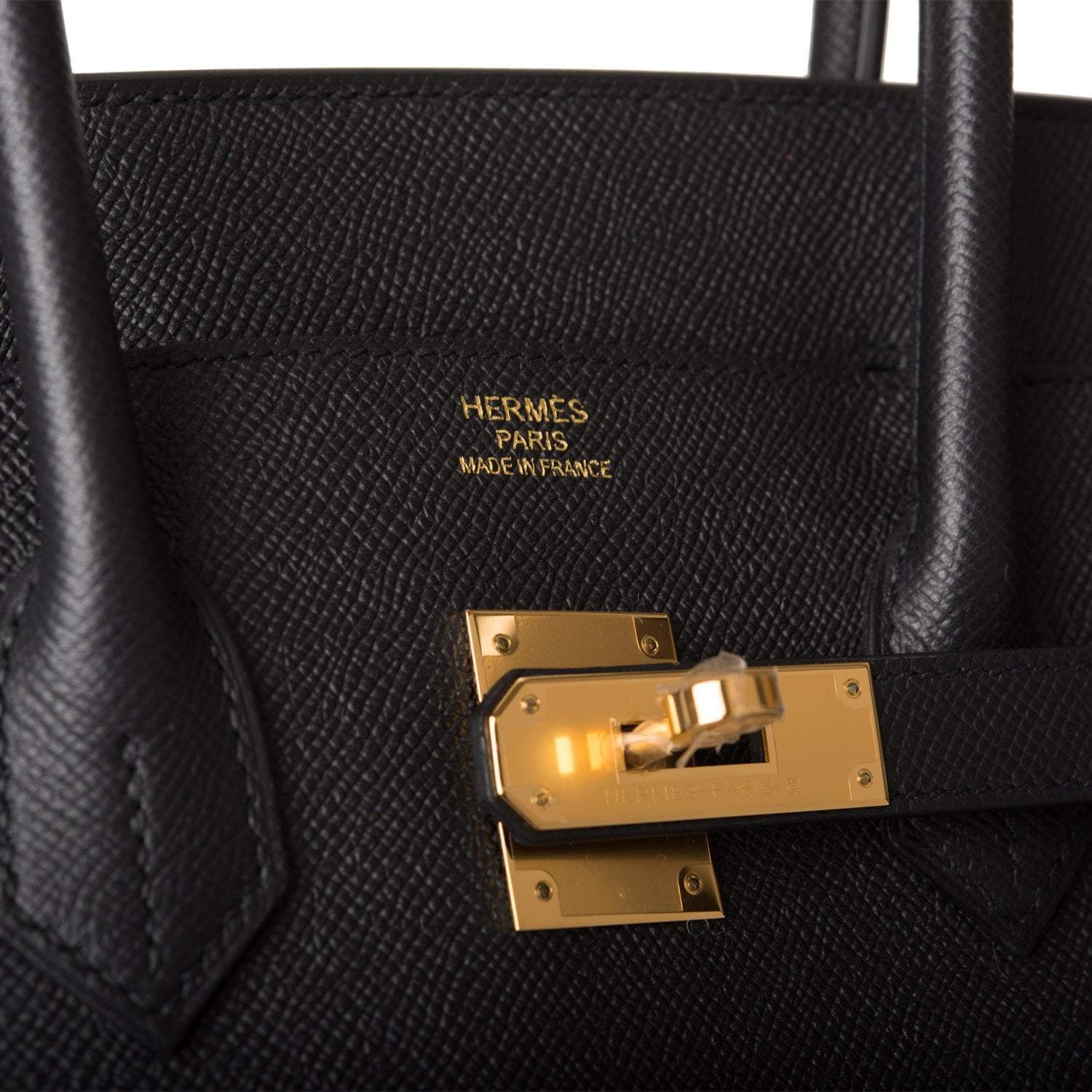 Hermes Birkin 35 Black Epsom Gold Hardware - Exclusu