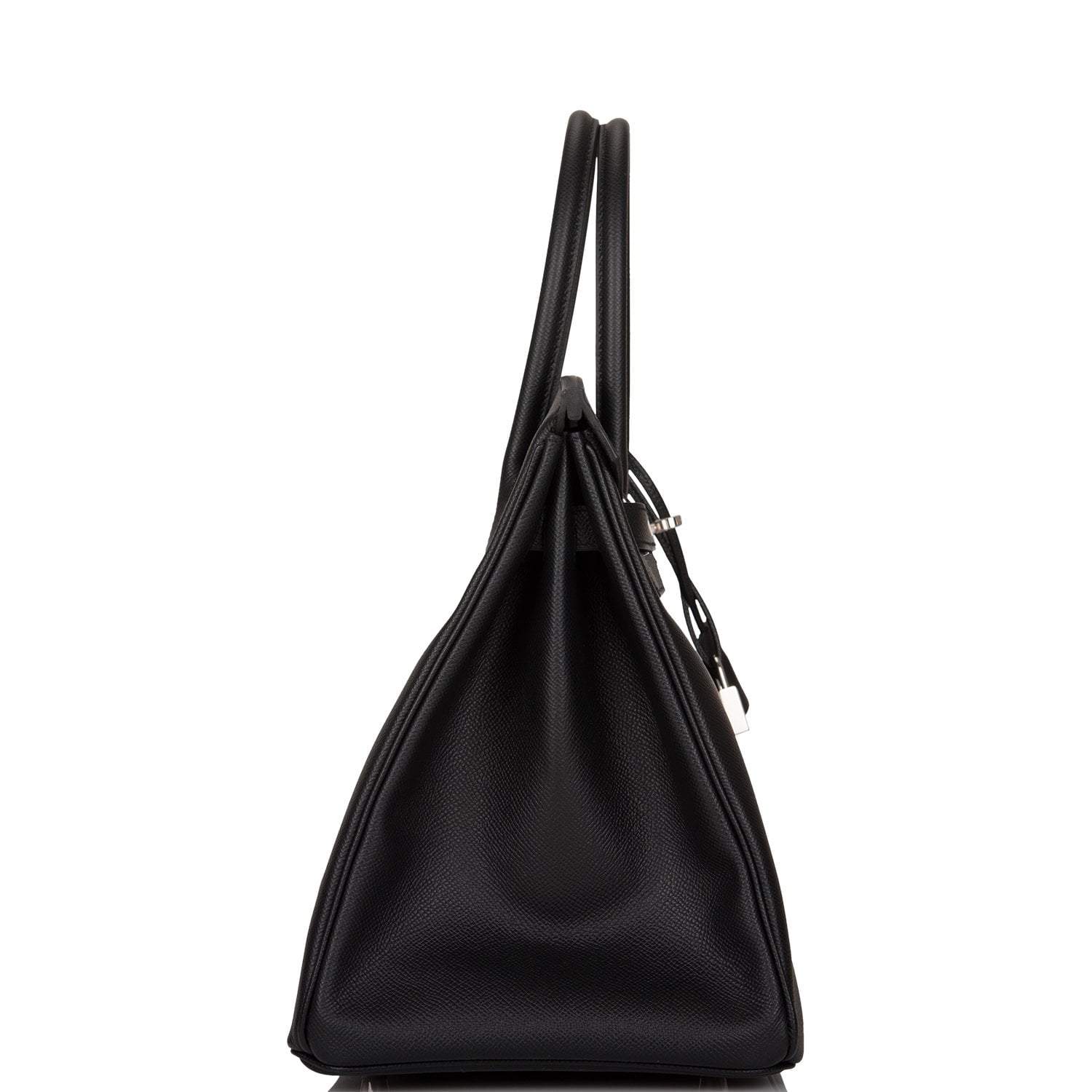 Hermes Birkin 35 Black Epsom Palladium Hardware - Exclusu