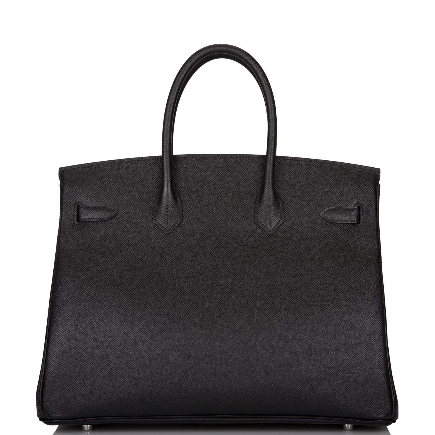 Hermes Birkin 35 Black Epsom Palladium Hardware - Exclusu