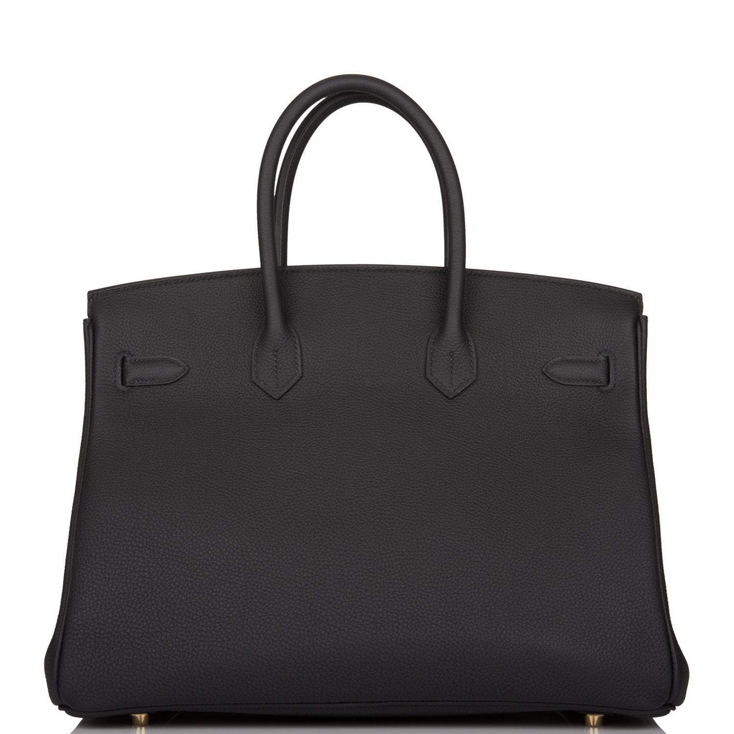 Hermes Birkin 35 Black Togo Gold Hardware - Exclusu
