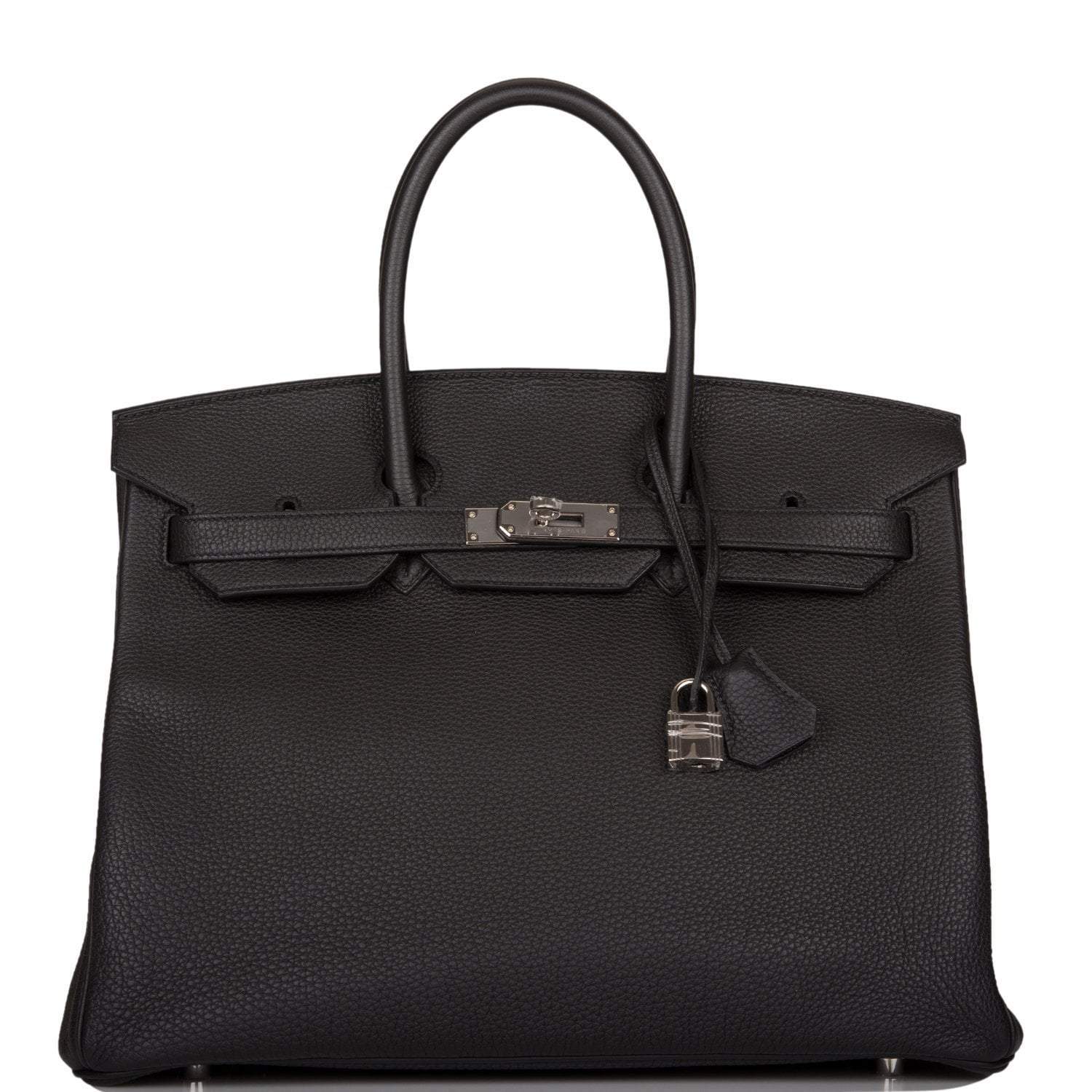 Hermes Birkin 35 Black Togo Palladium Hardware - Exclusu