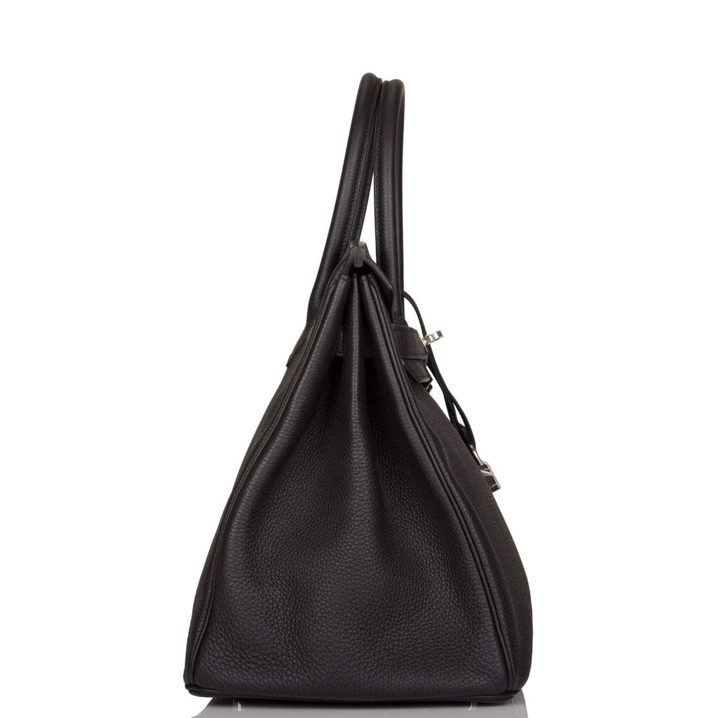 Hermes Birkin 35 Black Togo Palladium Hardware - Exclusu