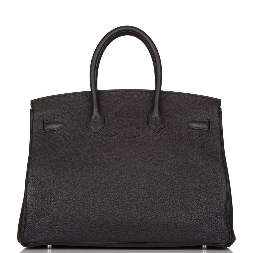 Hermes Birkin 35 Black Togo Palladium Hardware - Exclusu