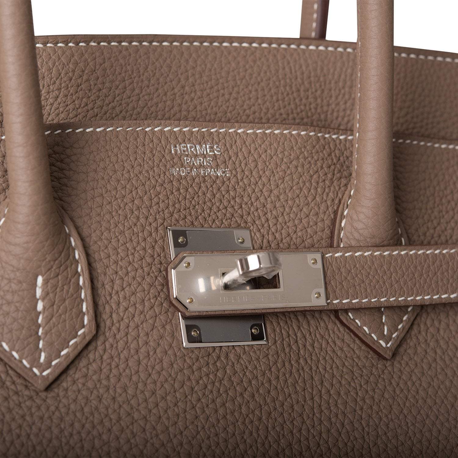 Hermes Birkin 35 Etoupe Togo Palladium Hardware - Exclusu