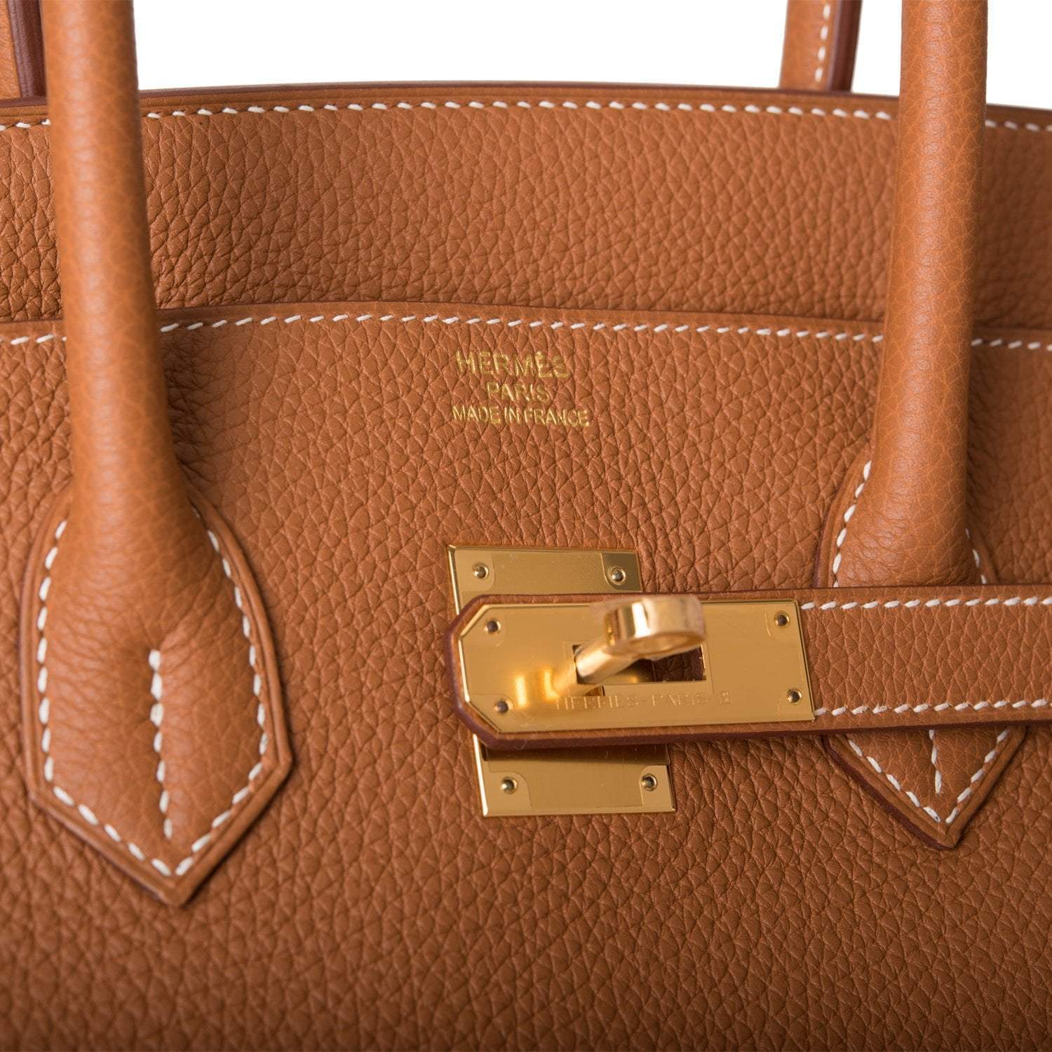 Hermes Birkin 35 Gold Togo Gold Hardware - Exclusu