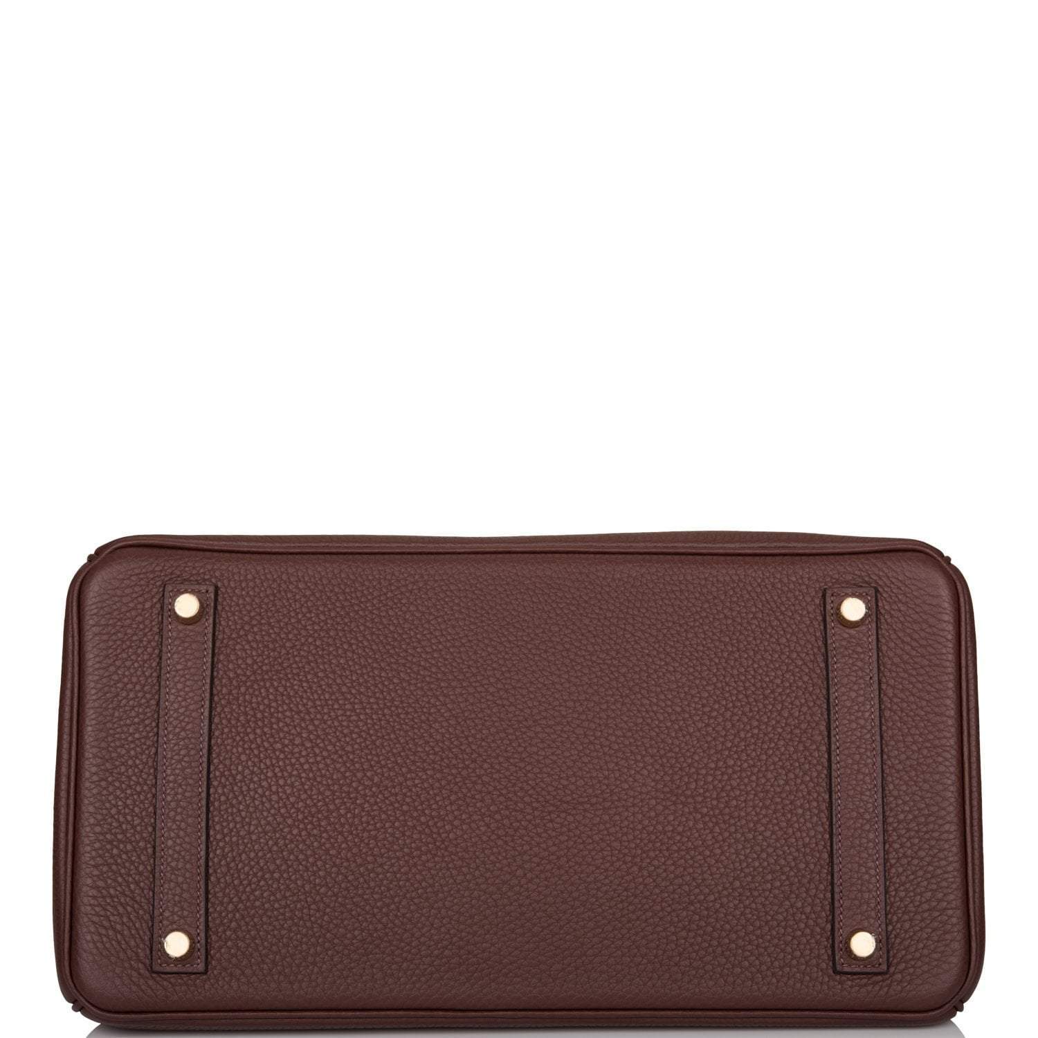 Hermes Birkin 35 Havane Clemence Gold Hardware - Exclusu