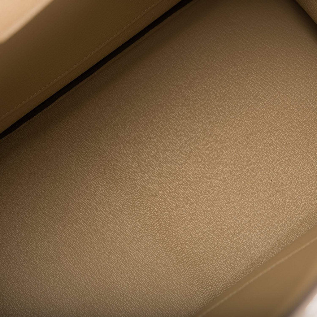 Hermes Birkin 35 Trench Clemence Palladium Hardware - Exclusu