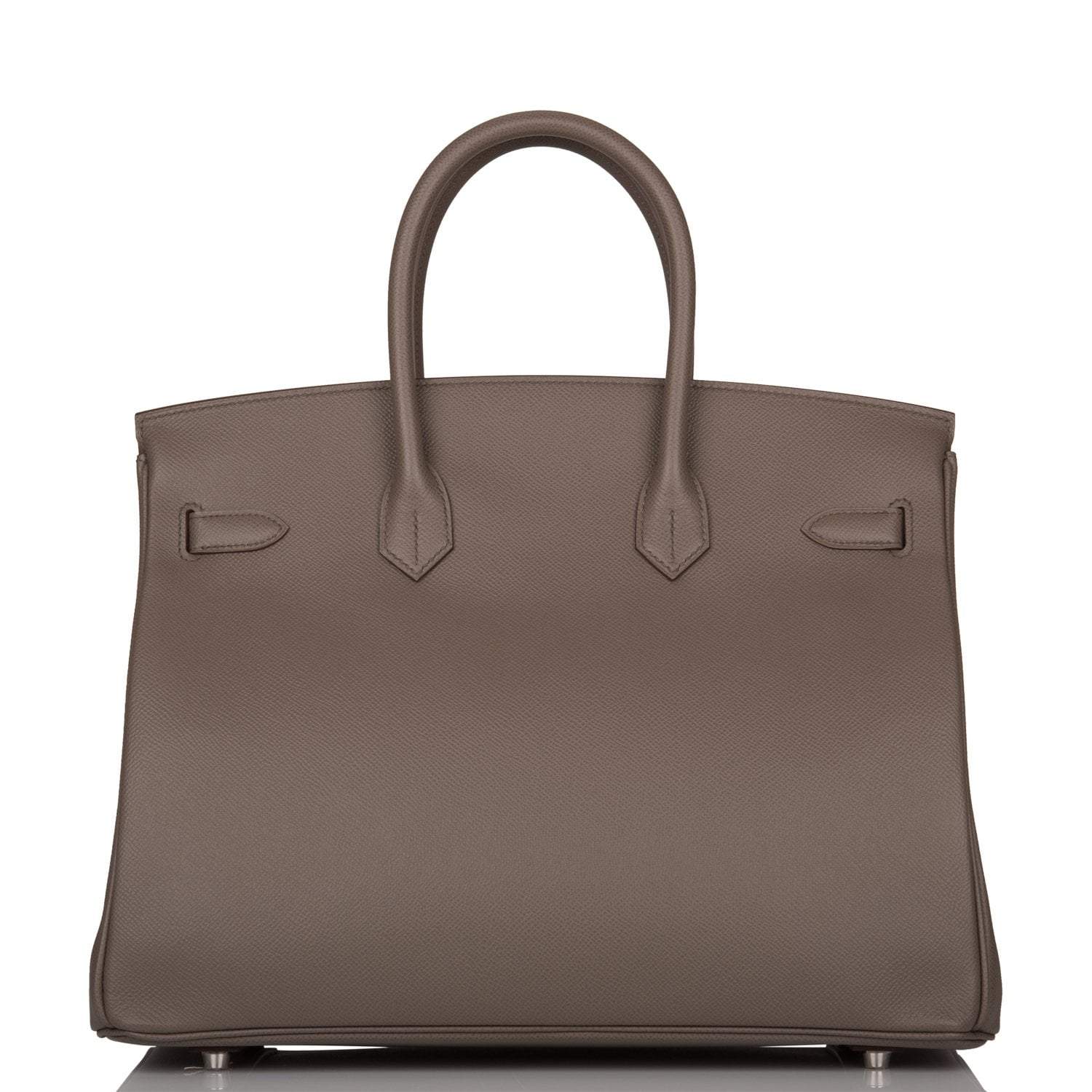Hermes Birkin 35cm Etain Epsom Palladium Hardware - Exclusu