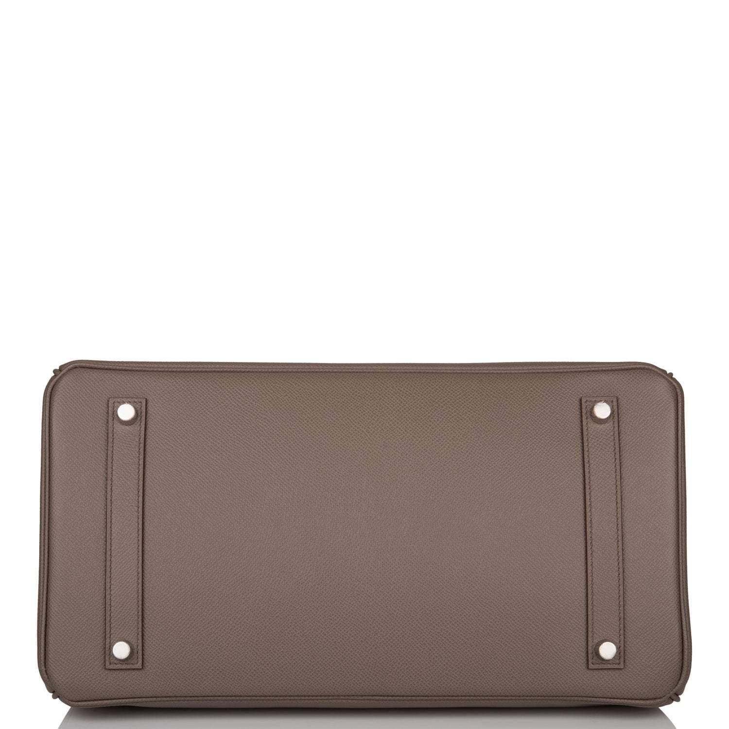 Hermes Birkin 35cm Etain Epsom Palladium Hardware - Exclusu
