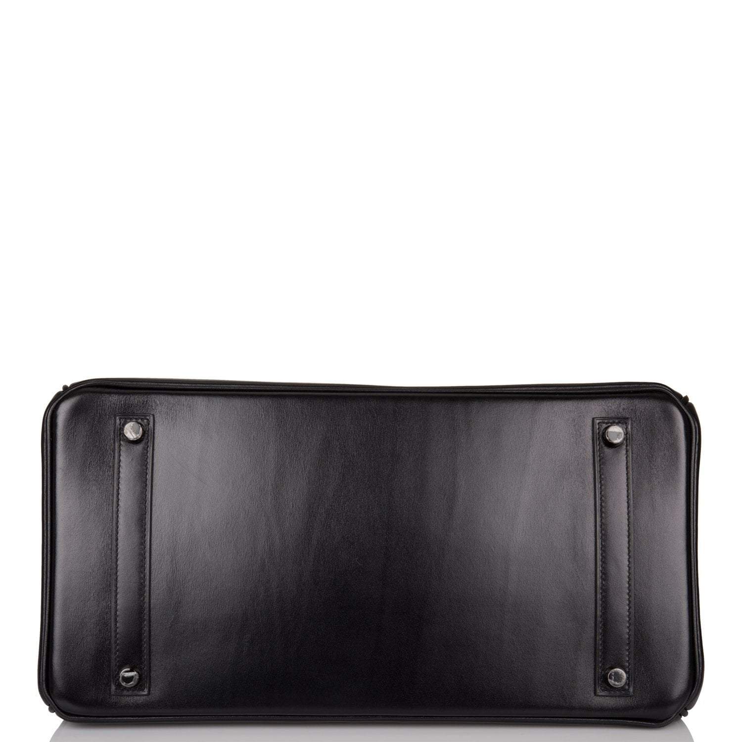 Hermes Birkin 35cm  SO Black Box Black Hardware - Exclusu