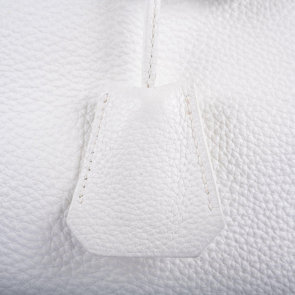 Hermes Birkin 40 HAC White Togo Palladium Hardware - Exclusu