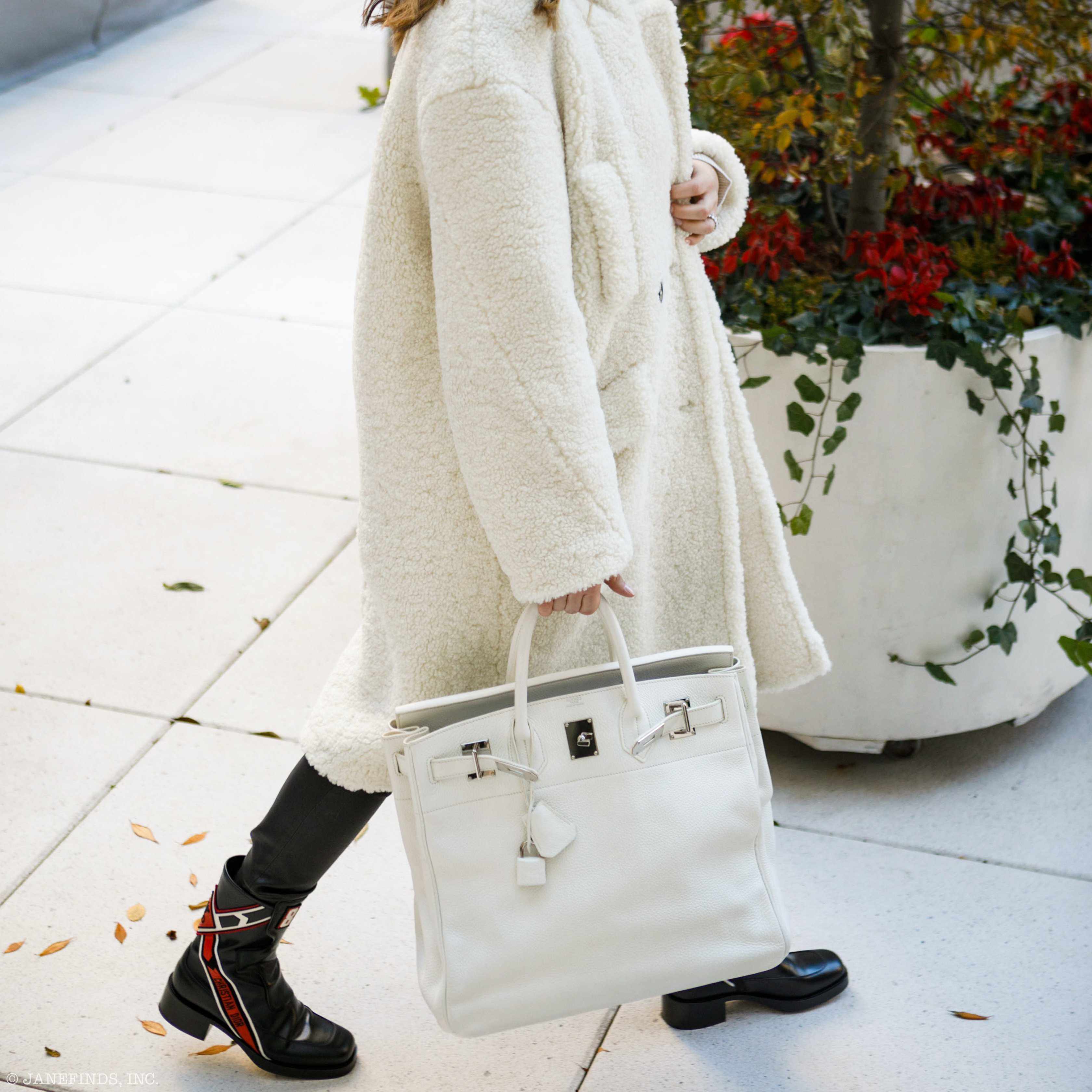 Hermes Birkin 40 HAC White Togo Palladium Hardware - Exclusu