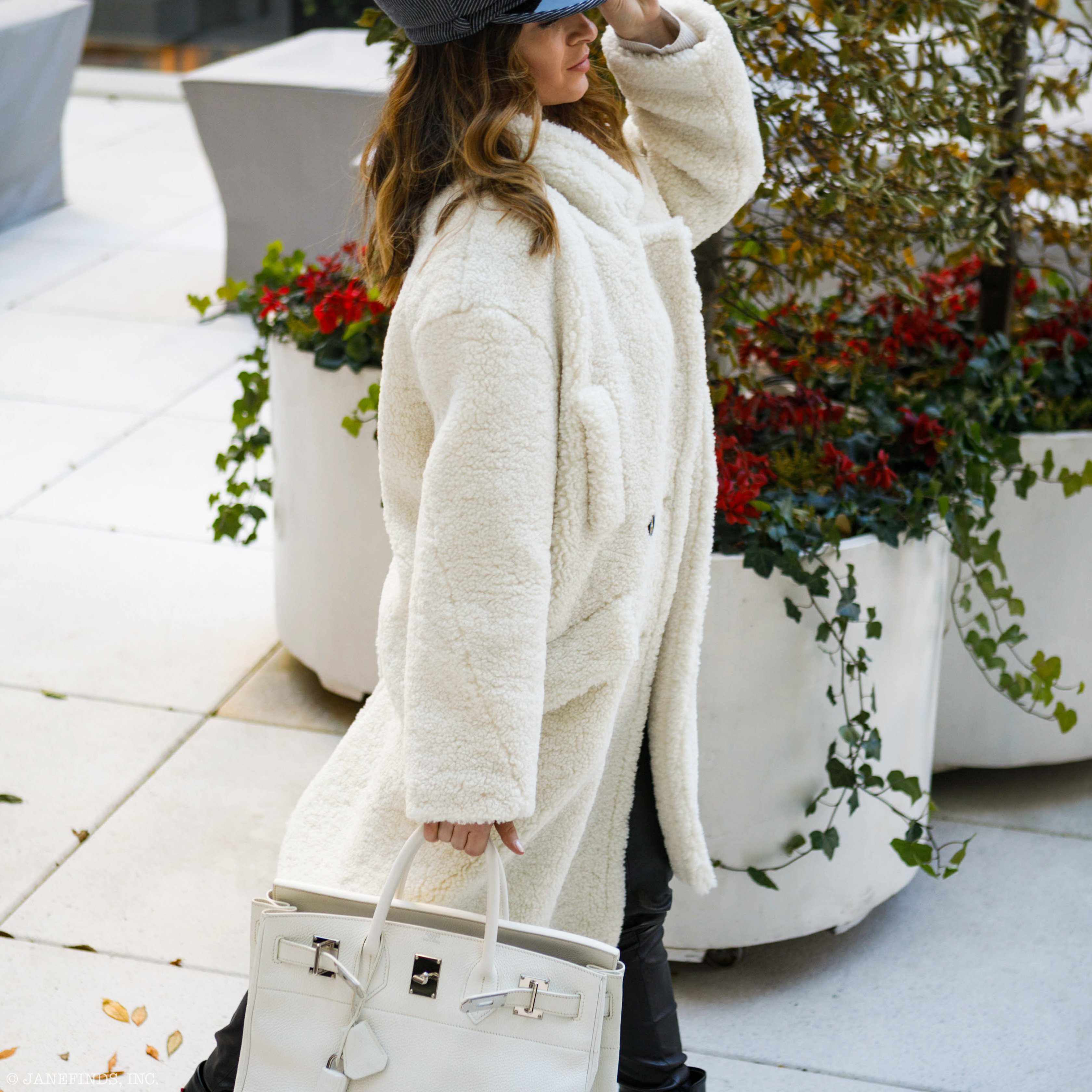 Hermes Birkin 40 HAC White Togo Palladium Hardware - Exclusu