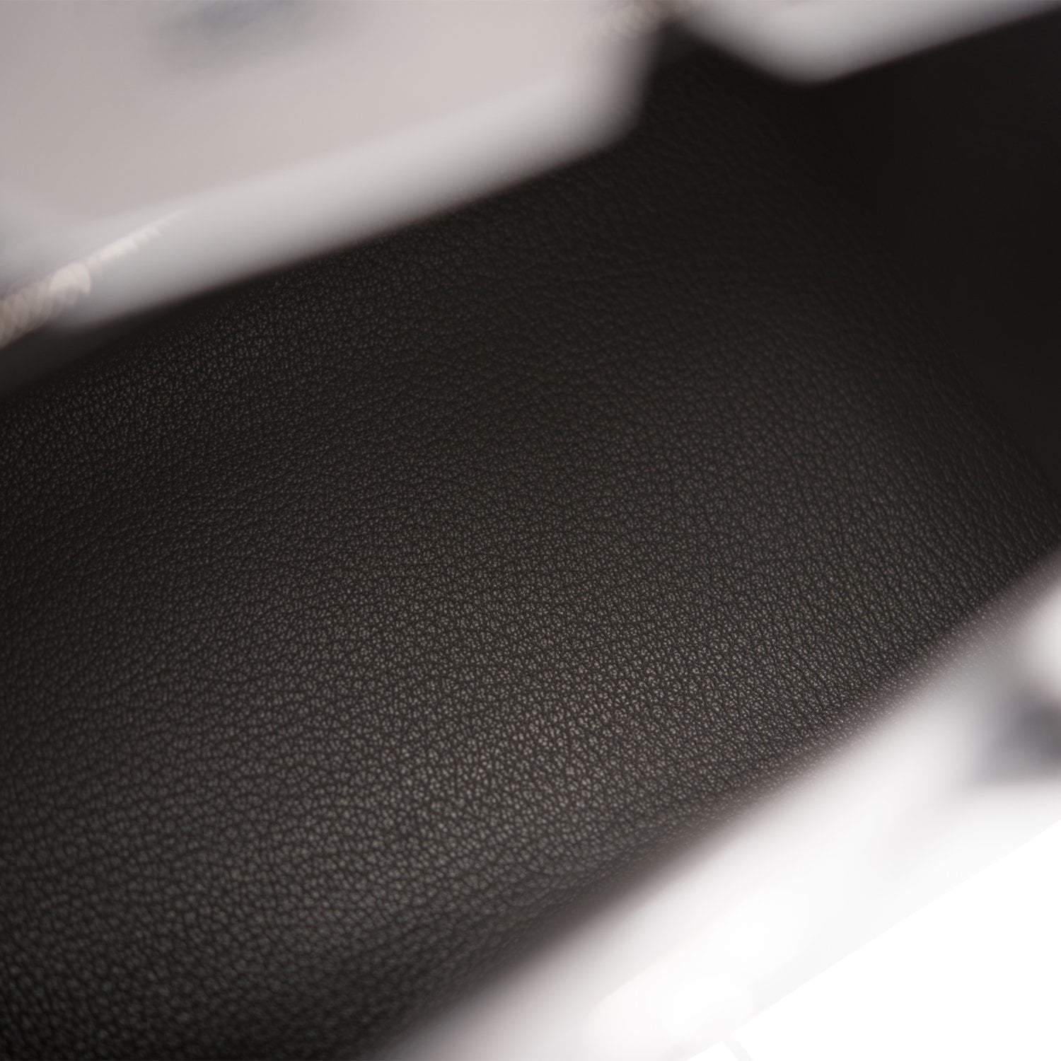 Hermes Birkin Sellier 25 Black Veau Madame Palladium Hardware - Exclusu