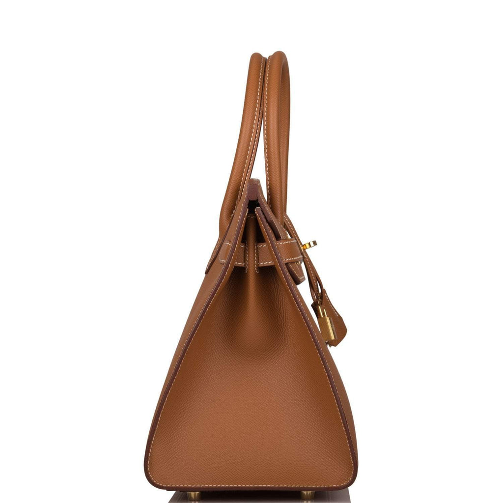 Hermes Birkin Sellier 30 Gold Epsom Gold Hardware - Exclusu