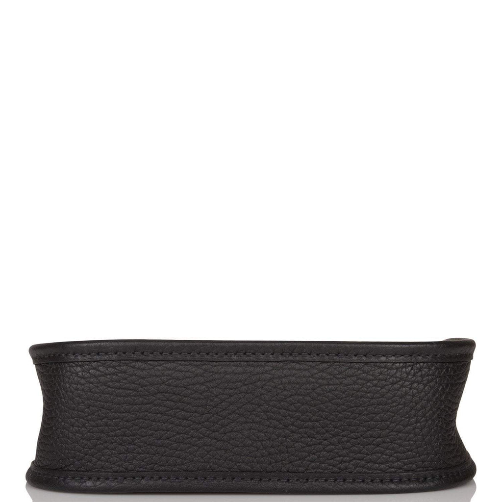 Hermes Black Clemence Evelyne TPM Bag Gold Hardware - Exclusu