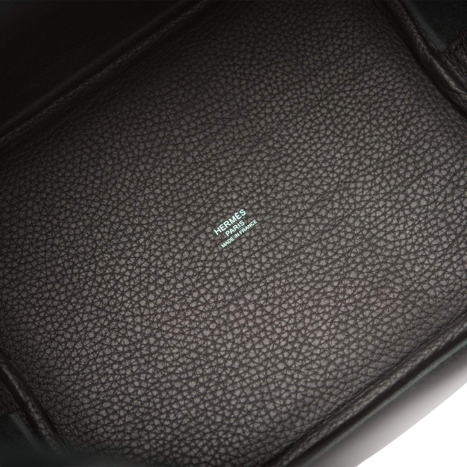 Hermes Black Clemence Picotin Lock 22cm Palladium Hardware - Exclusu