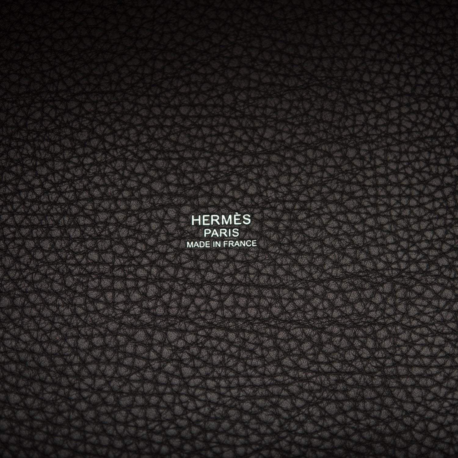 Hermes Black Clemence Picotin Lock 22cm Palladium Hardware - Exclusu